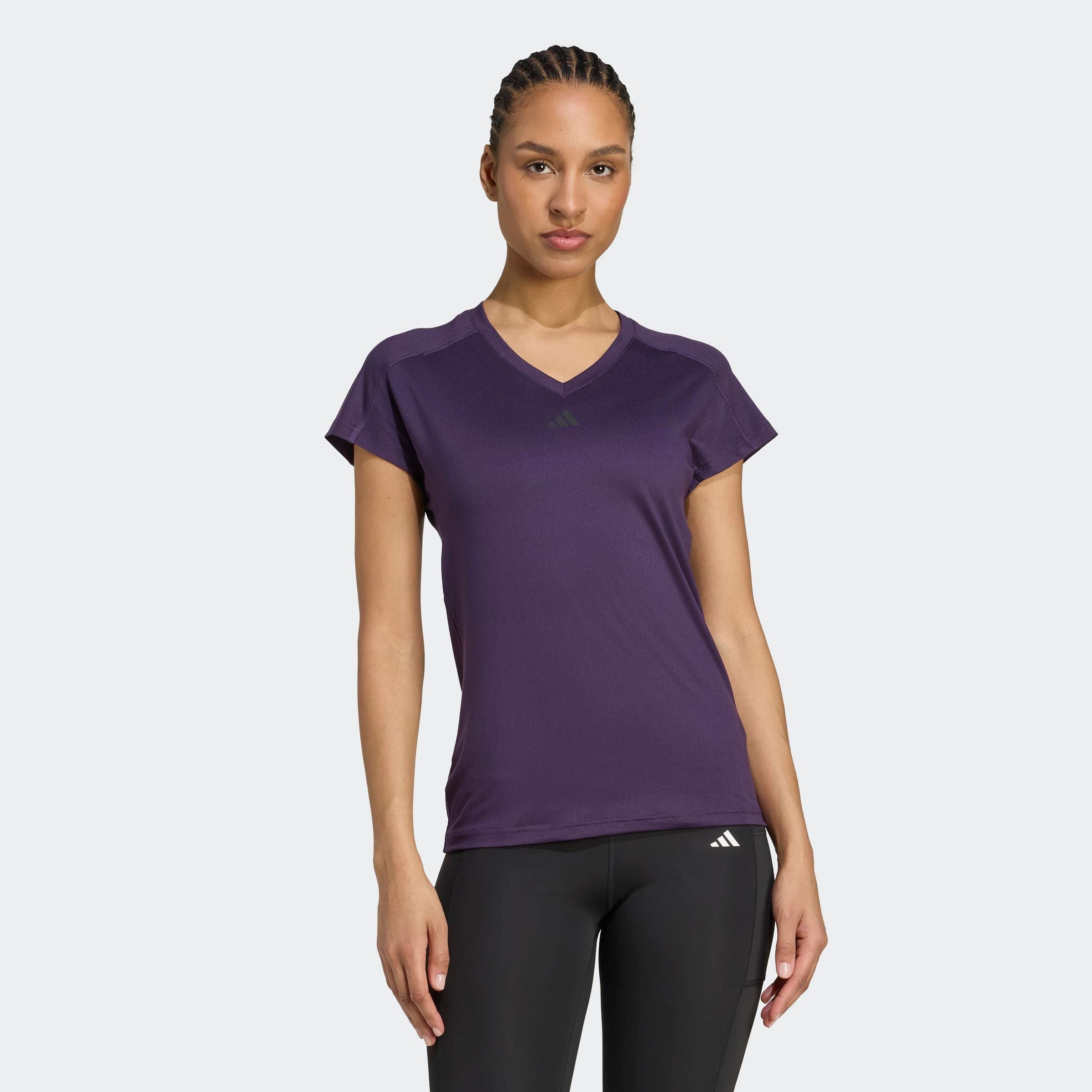 adidas Performance T-Shirt AEROREADY TRAIN ESSENTIALS MINIMAL BRANDING V-NE günstig online kaufen