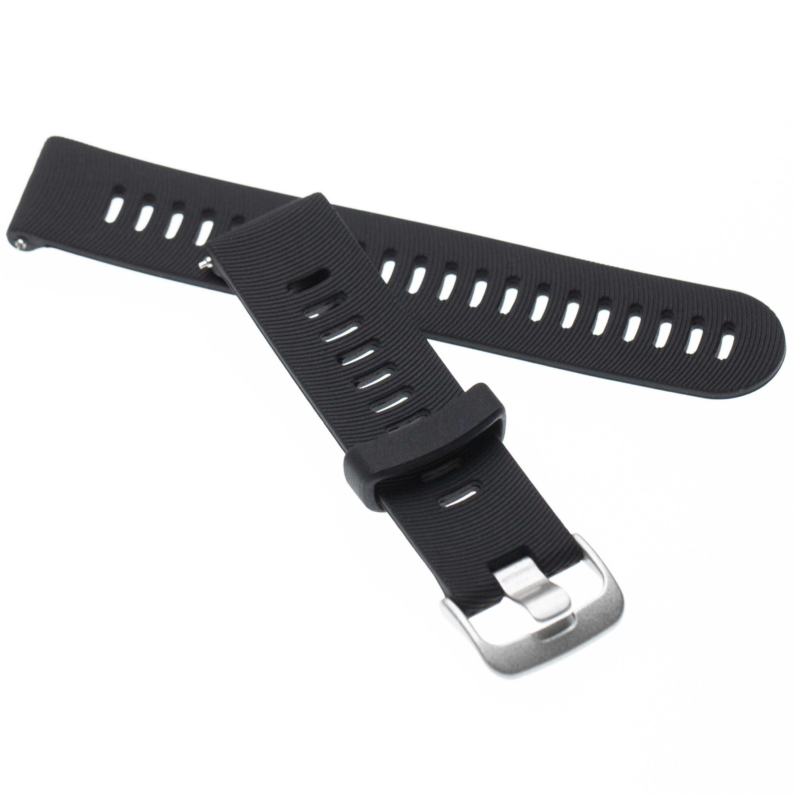 vhbw Smartwatch-Armband passend für Garmin Forerunner 245 Music, 245 Smartwatch