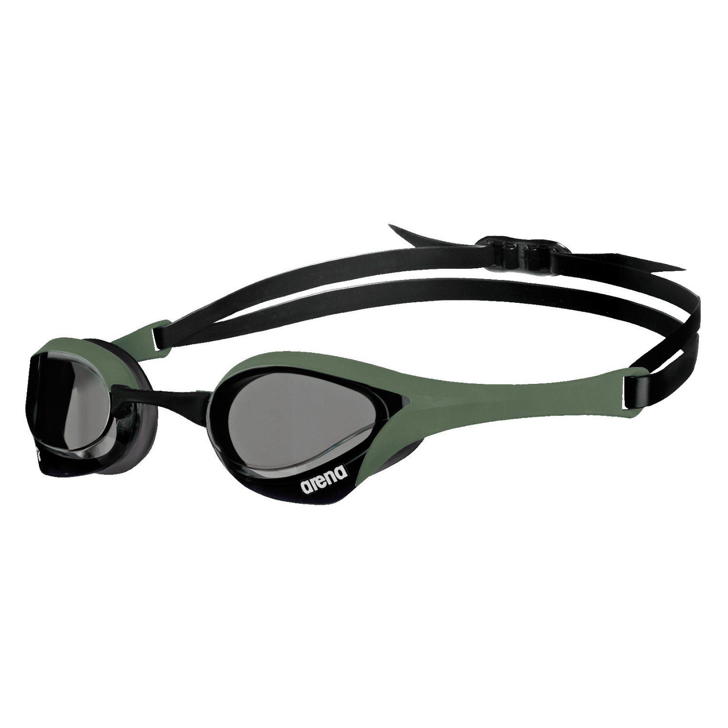 Arena Sportbrille Cobra Ultra Swipe Schwimmbrille Erwachsene Oliv