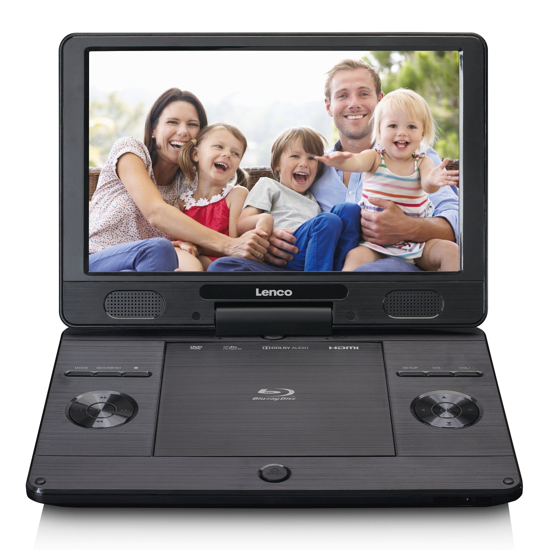 BRP-1150BKtragbarer 11,5 BluRay/DVD Player Blu-ray-Player
