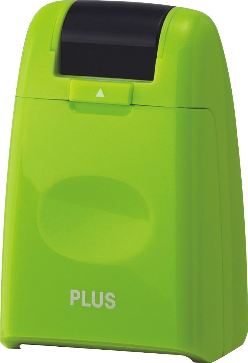 PLUS JAPAN Марки Roll-Stempel zur Unkenntlichmachung von Daten grün