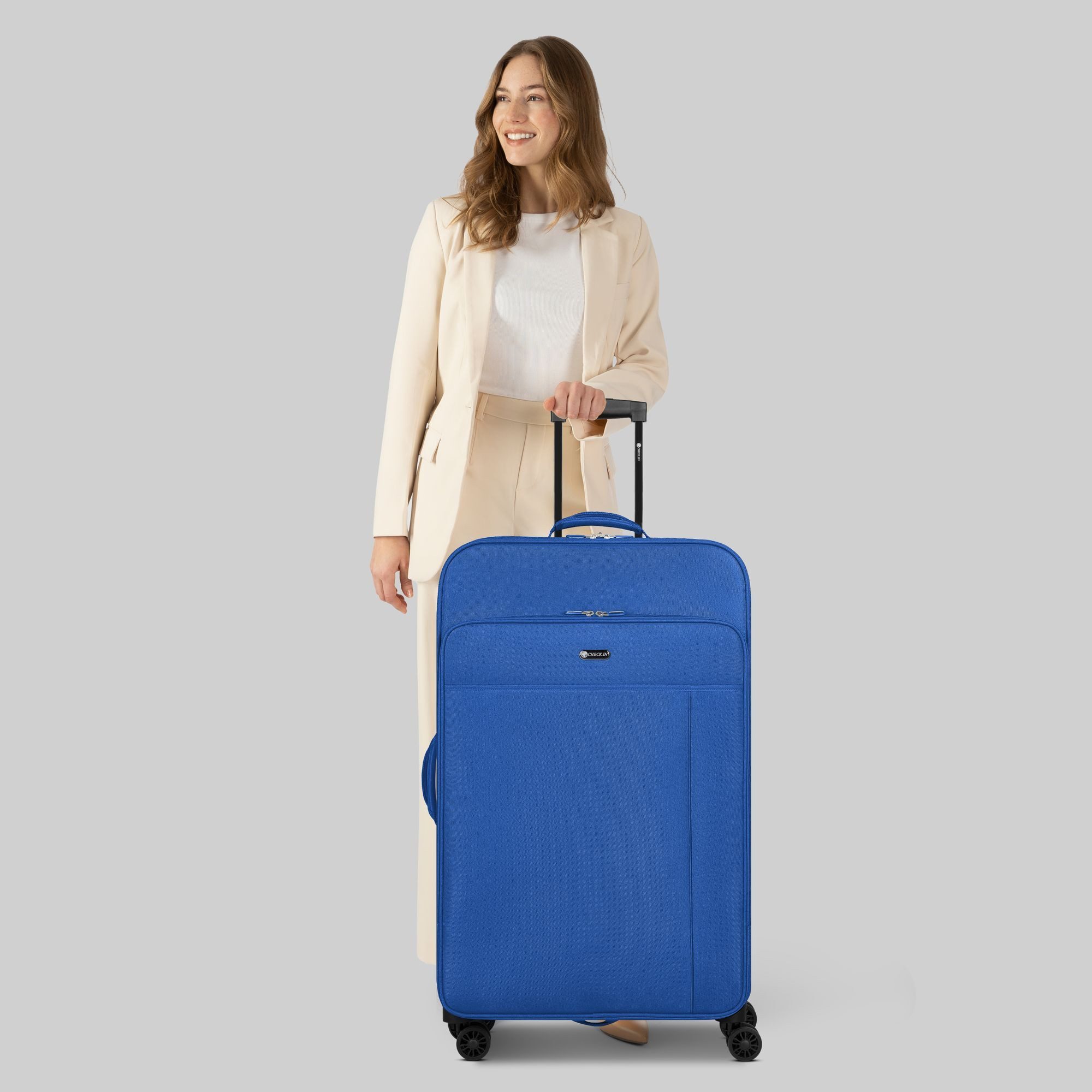 CHECK.IN® Weichgepäck-Trolley Sevilla 2.0, 4 Rollen, Polyester günstig online kaufen