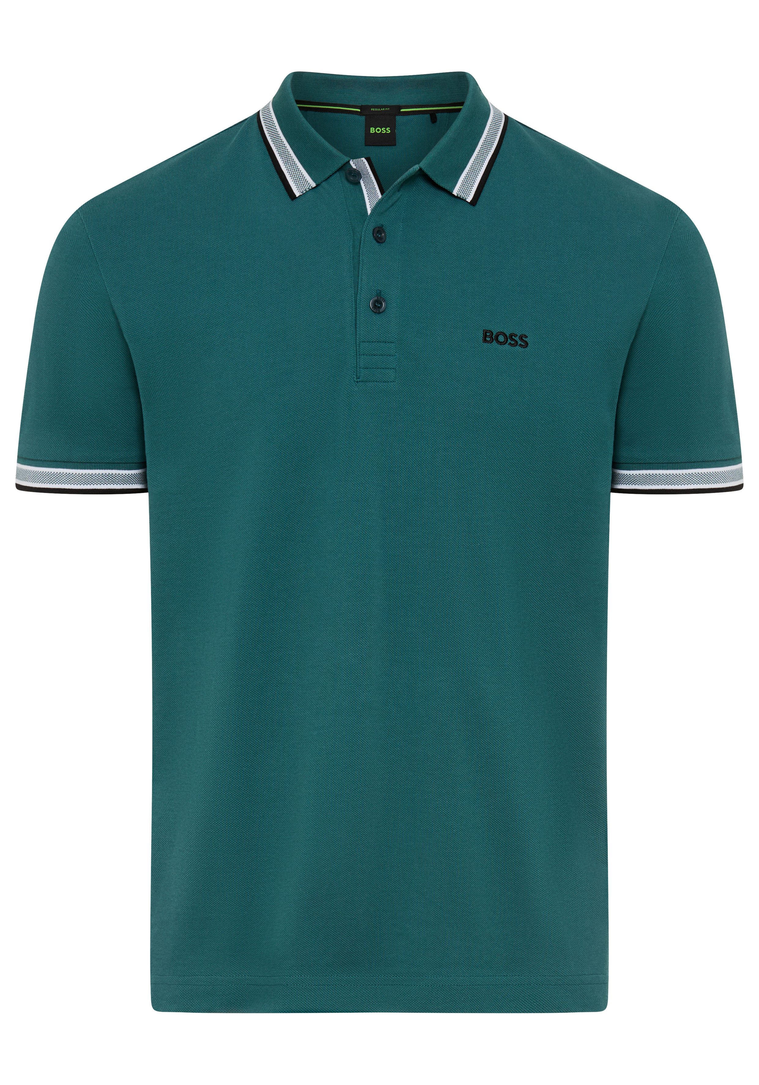 BOSS GREEN Poloshirt Paddy mit kontrastfarbenen Streifen am Kragen günstig online kaufen