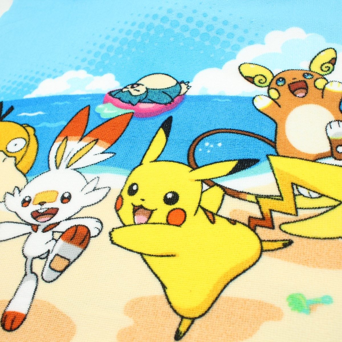 POKÉMON Badeponcho Pokemon Pikachu Anton Kinder Mikrofaser Poncho, Polyester, Kapuze, mit Kapuze