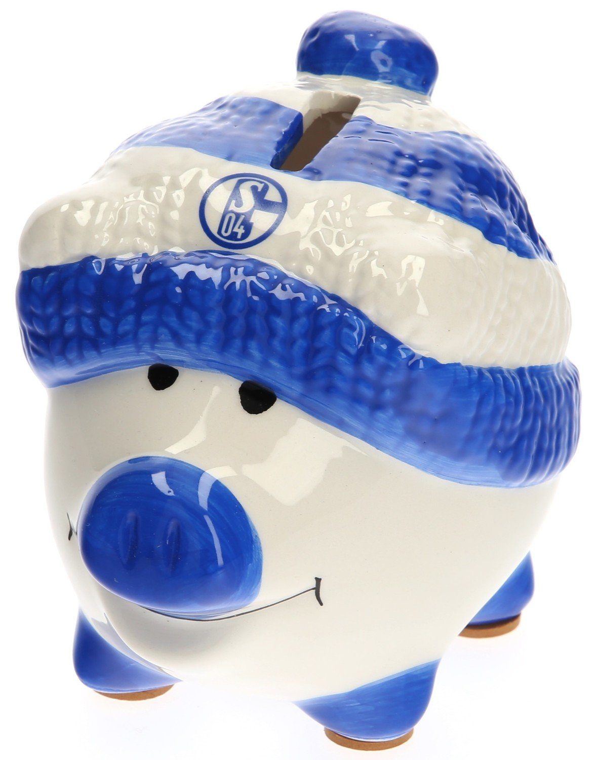 FC Schalke 04 Spardose Sparschwein mit Mütze 12 x 10 cm Keramik