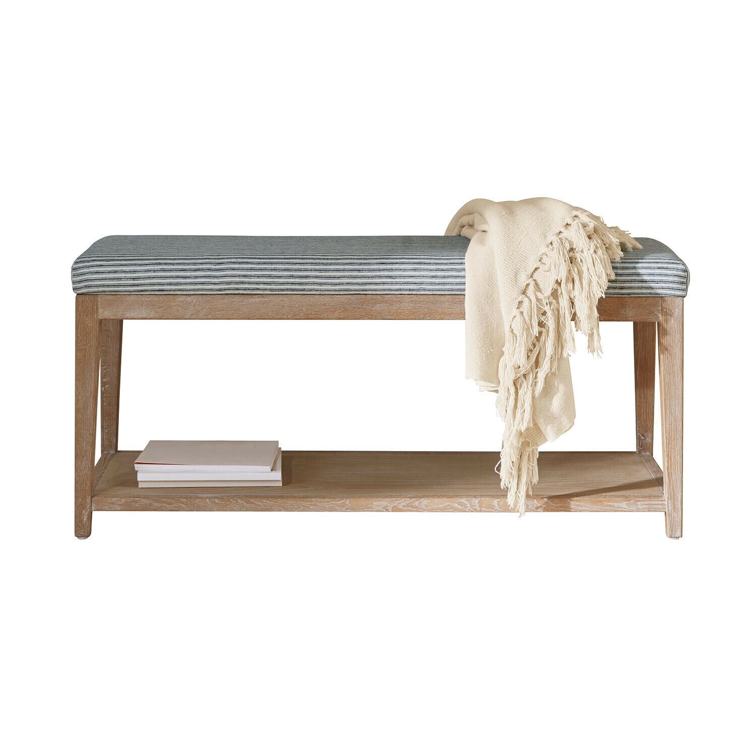 Mirabeau Bank Bank Stormhavn blau/creme/braun