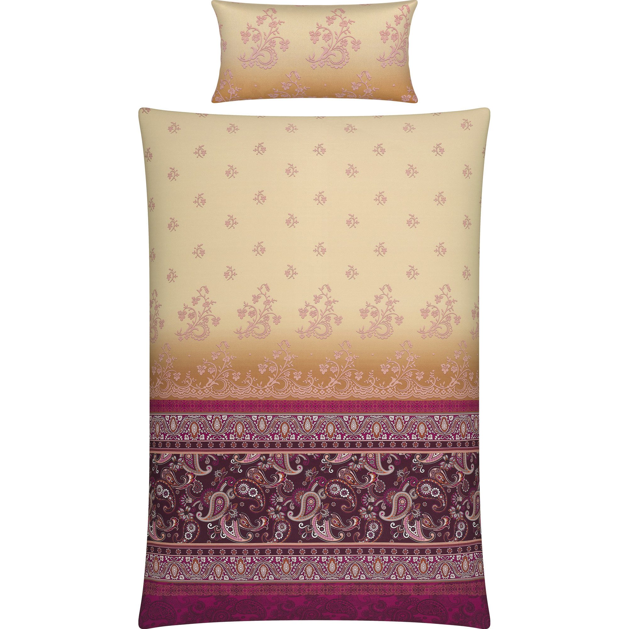 Erwin Müller Bettwäsche Bettwäsche, Mako-Satin, Paisley günstig online kaufen