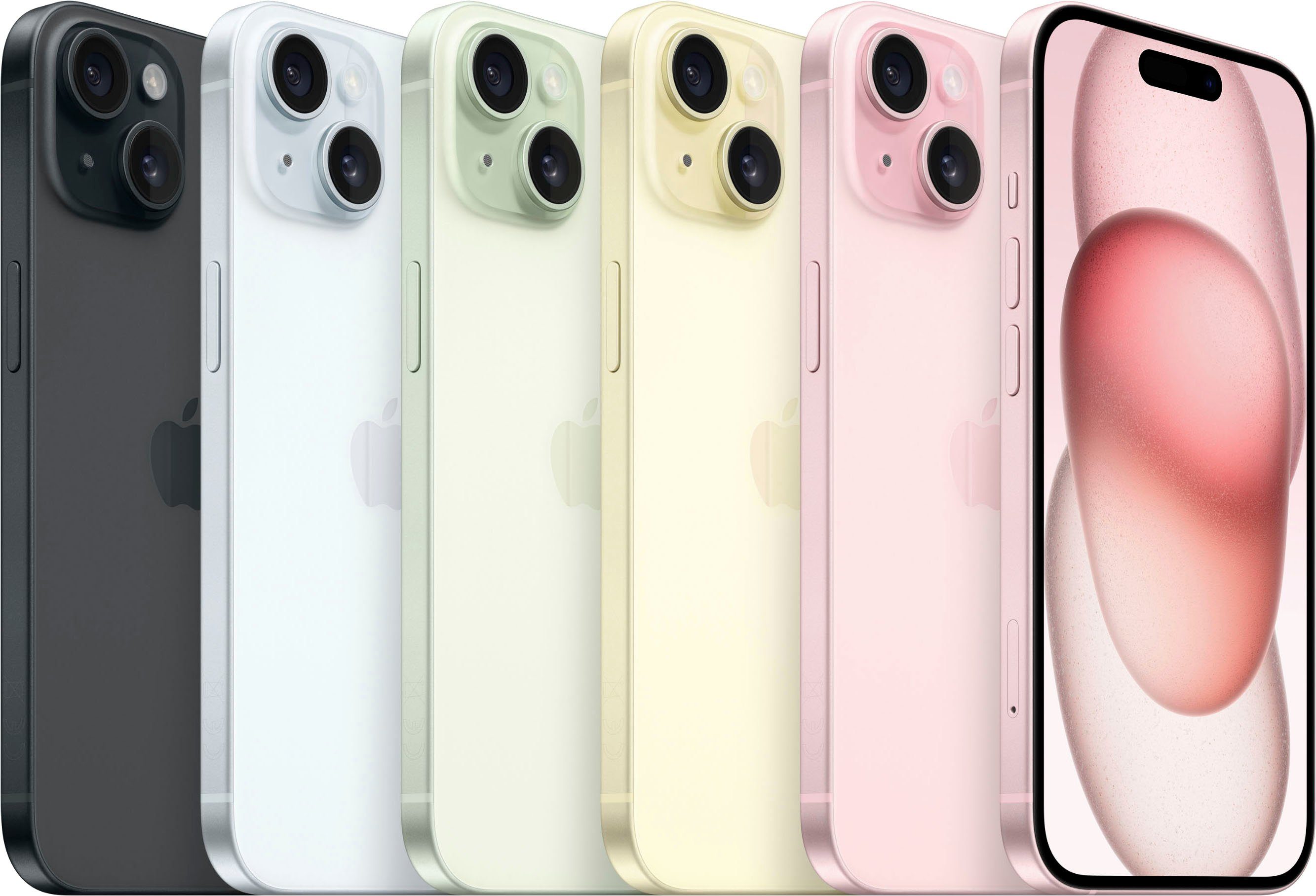 Apple iPhone 15 512GB GB (15,5 512 Zoll, rosa Smartphone Speicherplatz, MP Kamera) cm/6,1 48