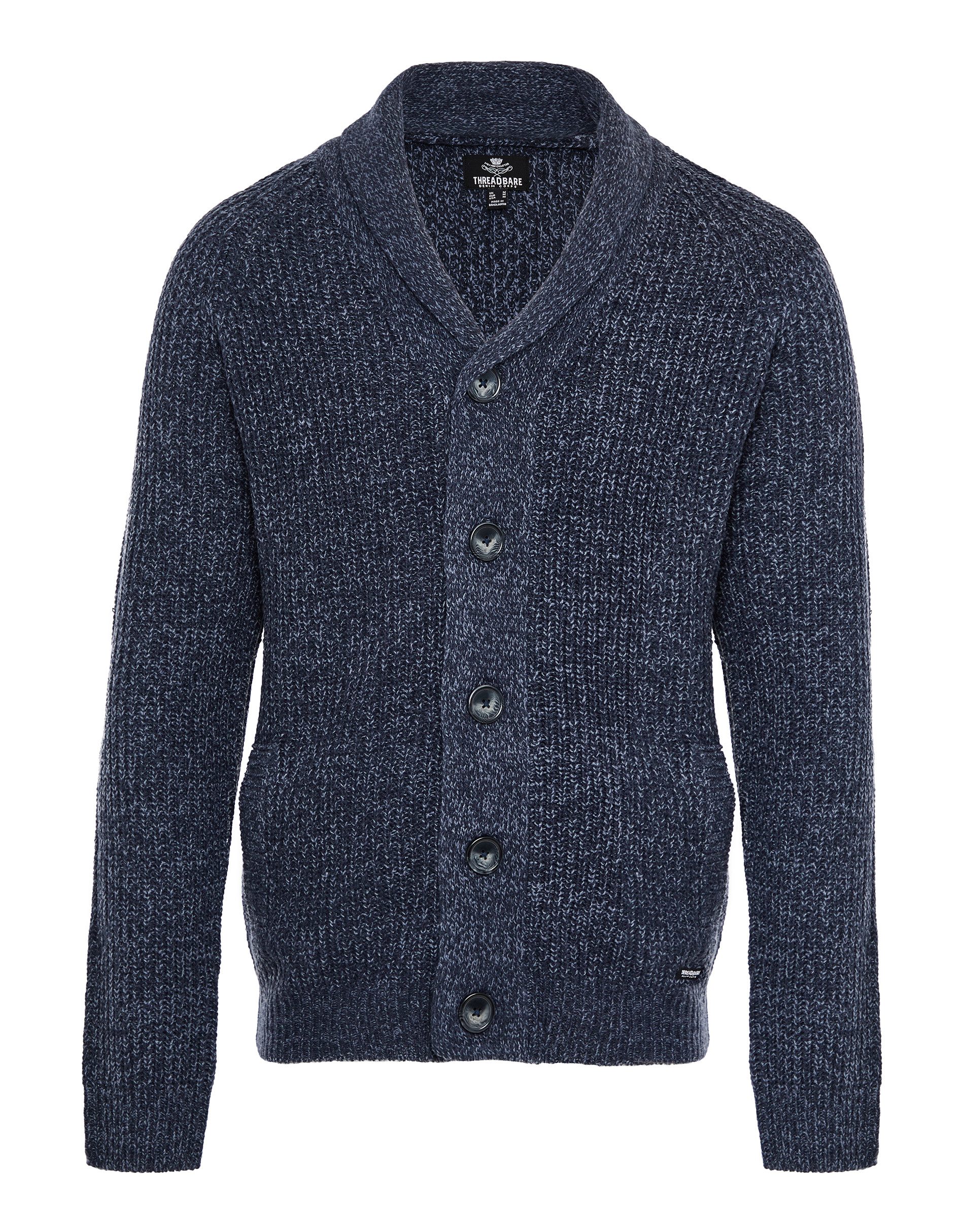 Threadbare Strickjacke Horatio (1-tlg) im klassischen Design
