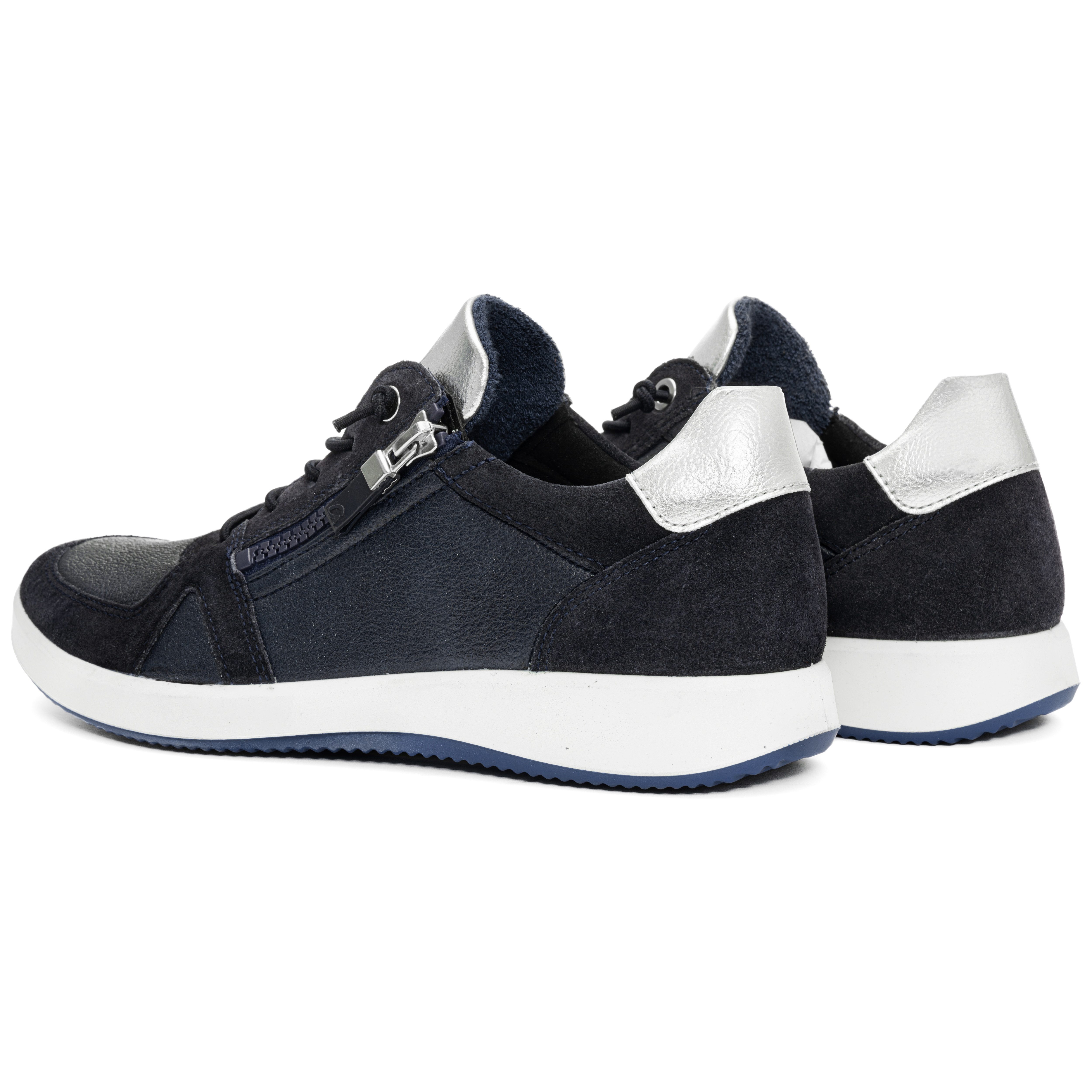 Ara ROMA Slip-On Sneaker, Freizeitschuh, Halbschuh, Schnürschuh in Komfortweite H (sehr weit)