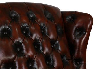 Salottini Chesterfield-Sessel Chesterfield Ohrensessel Stunning Motor Recliner SOFORT LIEFERBAR, Federkern