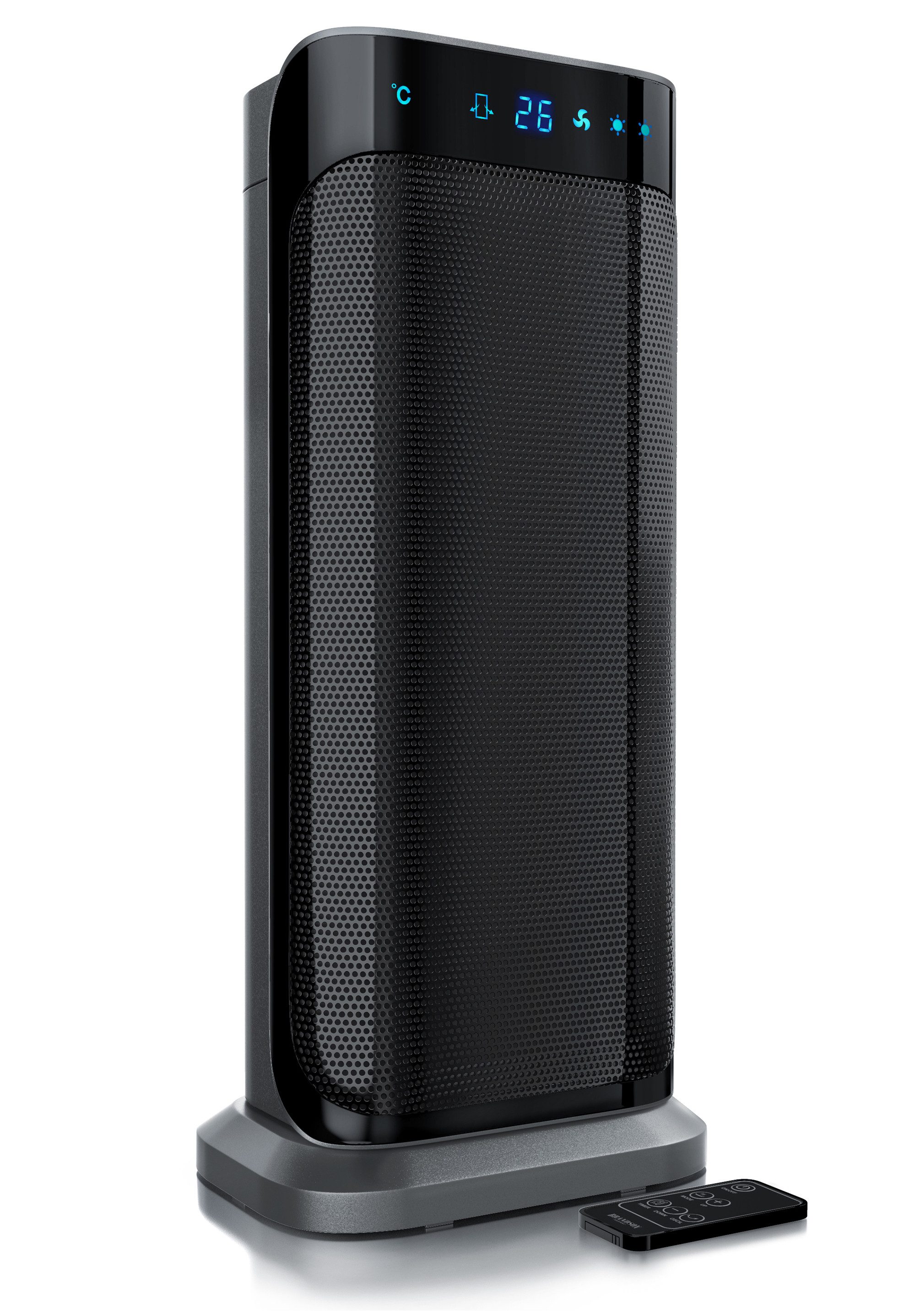Brandson Heizlüfter, 2000 W, Fernbedienung, leise, günstig online kaufen