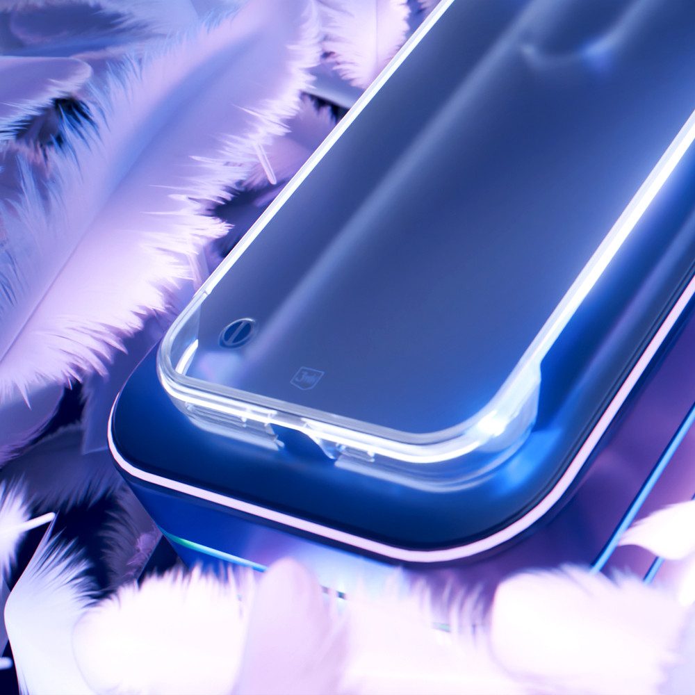 3MK Smartphone-Hülle Smartphone Handyhülle Schutzhülle, ultraleicht 20 g, rahmenlos, Military Grade