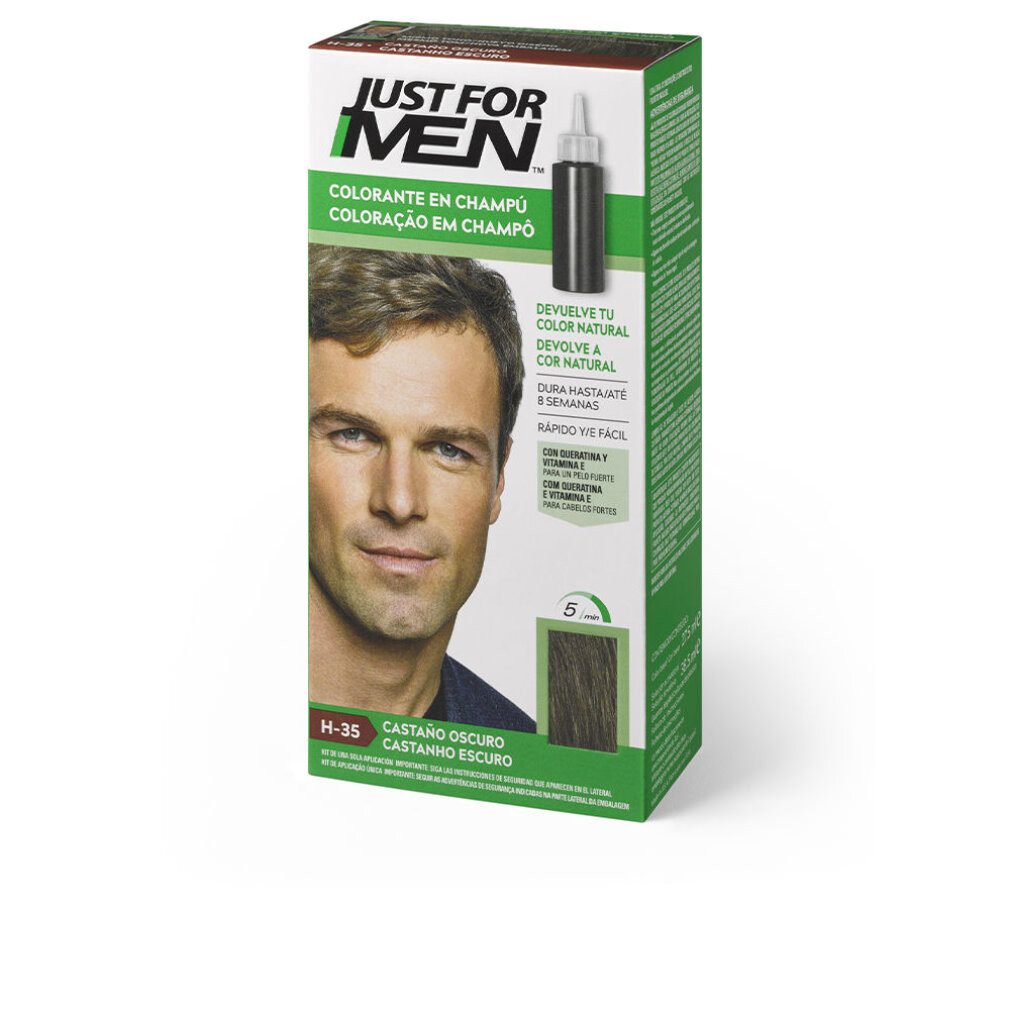 Just For Men Mascara Dunkelbraun Färbeshampoo