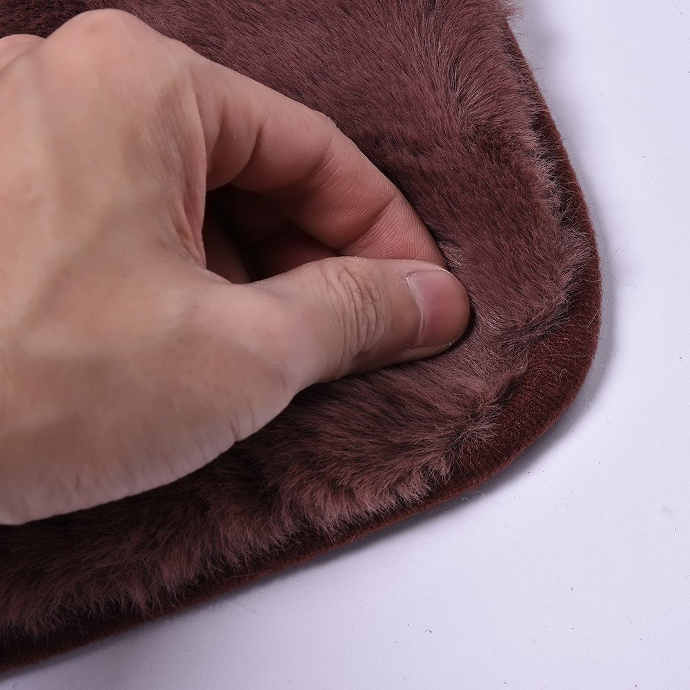 BTTO TEPP Hochflor-Teppich Fellteppich,Kunstfell,Weich,Hochflor Shaggy Tepp günstig online kaufen
