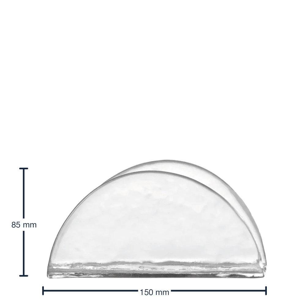 LEONARDO Serviettenhalter LEONARDO Serviettenhalter Ciao Glas Halbrund (8,0cm) – Bild 2 von 2