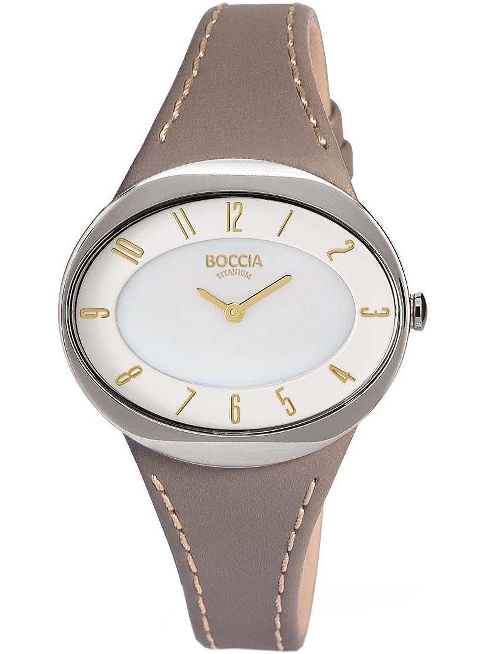 Boccia Quarzuhr Boccia 3165-17 Damenuhr Titanium 36mm 5ATM Boccia 3165-17 Damenuhr Titanium 36mm 5ATM