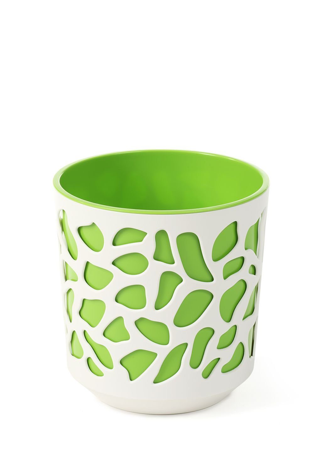 Lamela Übertopf Blumentopf DUET in Creme