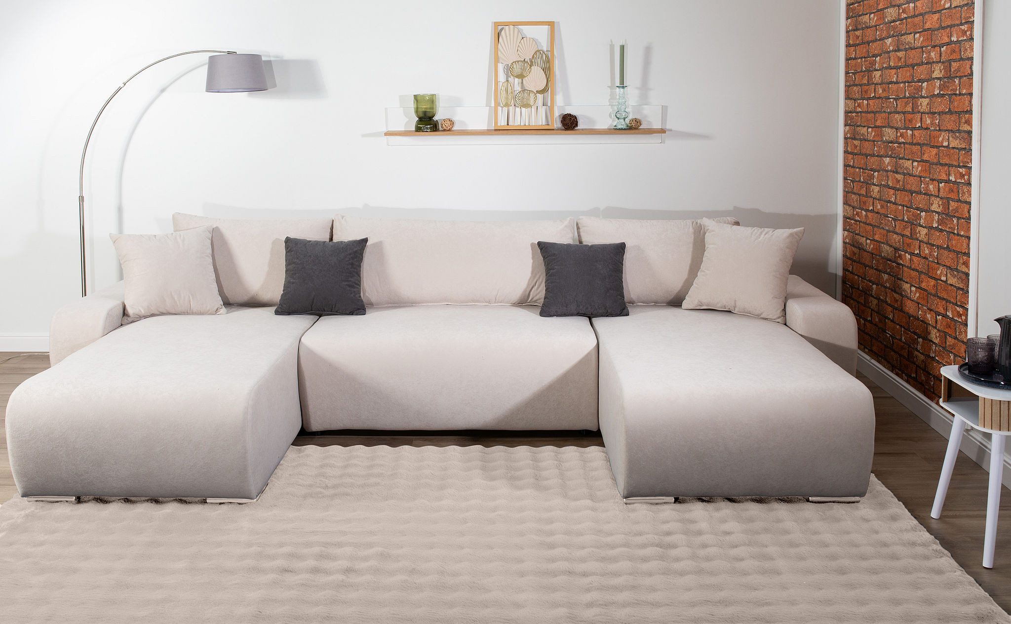 COLLECTION AB Wohnlandschaft Paola U-Form, inkl. günstig online kaufen