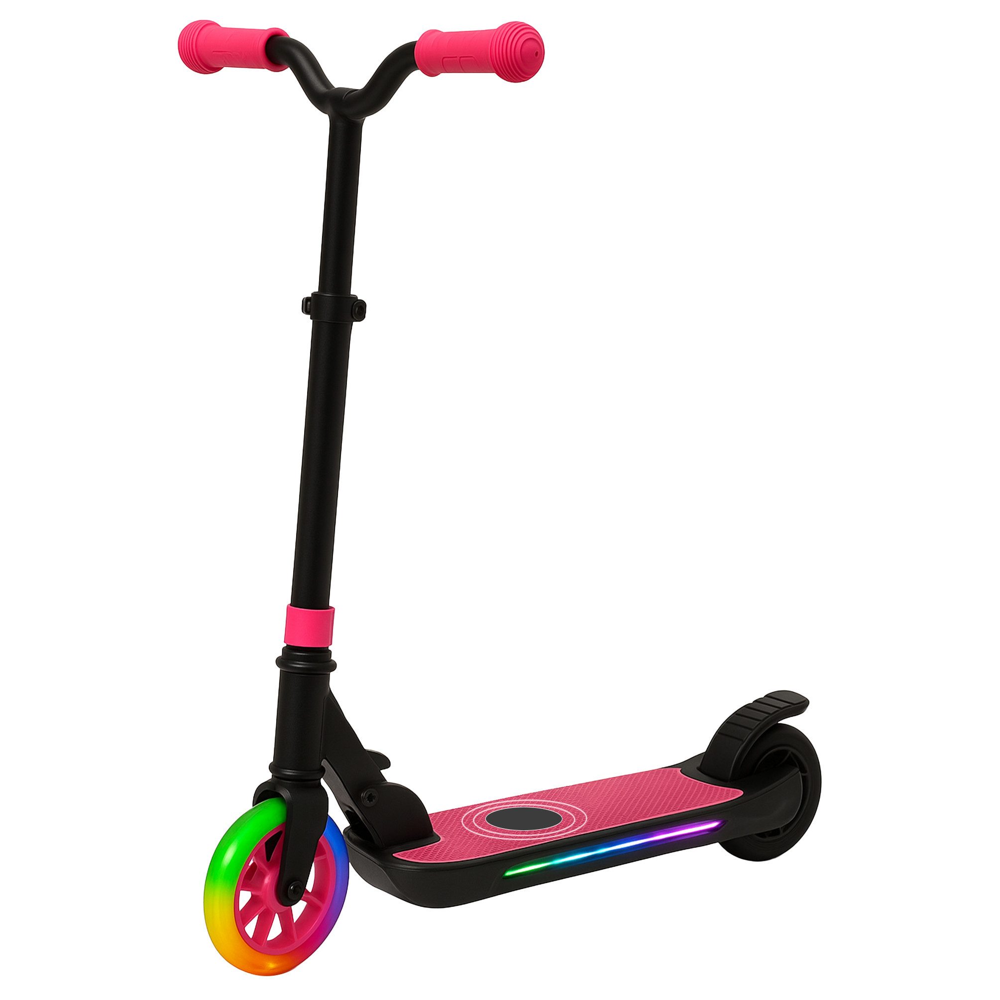 Denver E-Scooter SCK-5500P, klappbar, Trittbrett-„Speeder“, LED-Vorderrad