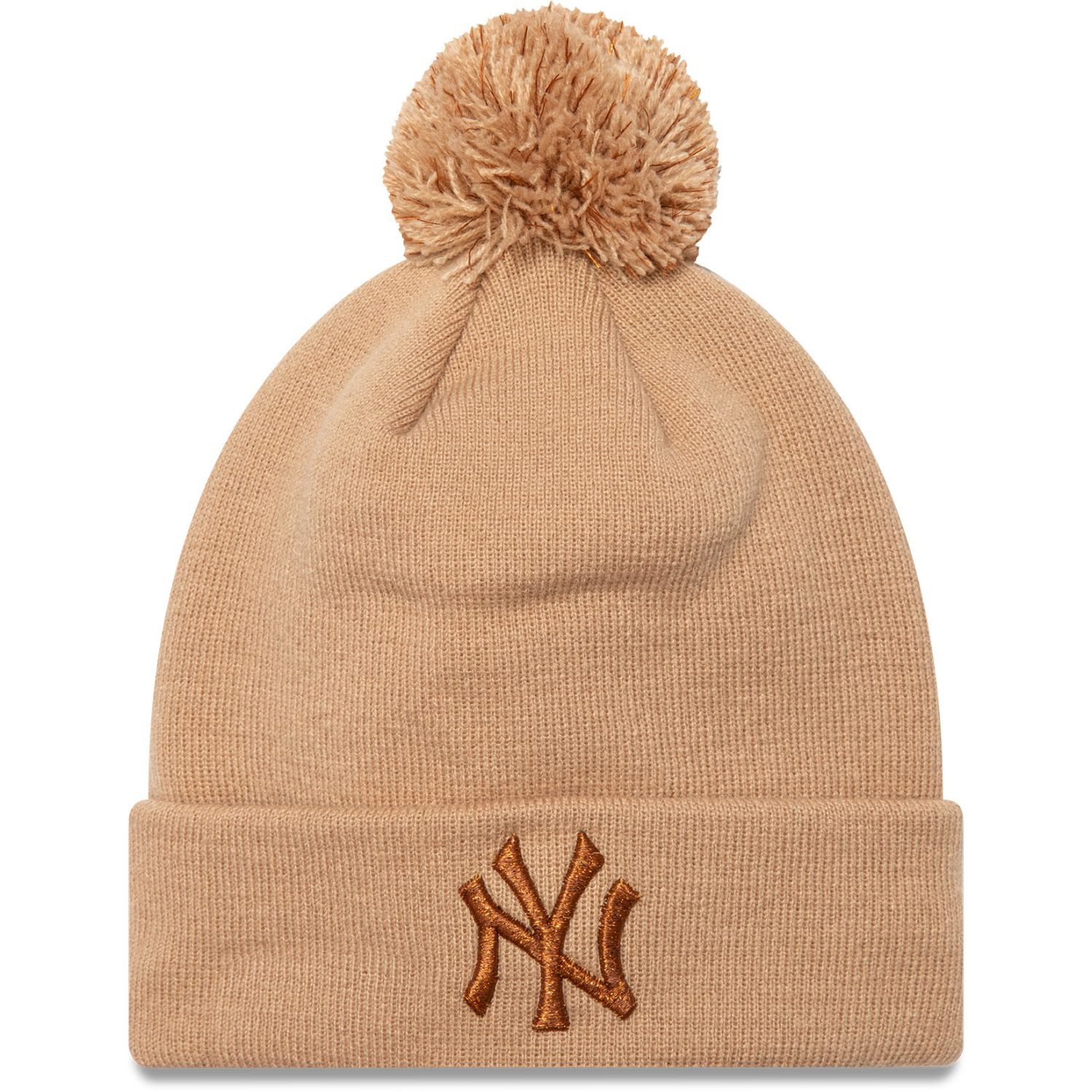 Baseball Cap Bobble METALLIC NY Yankees