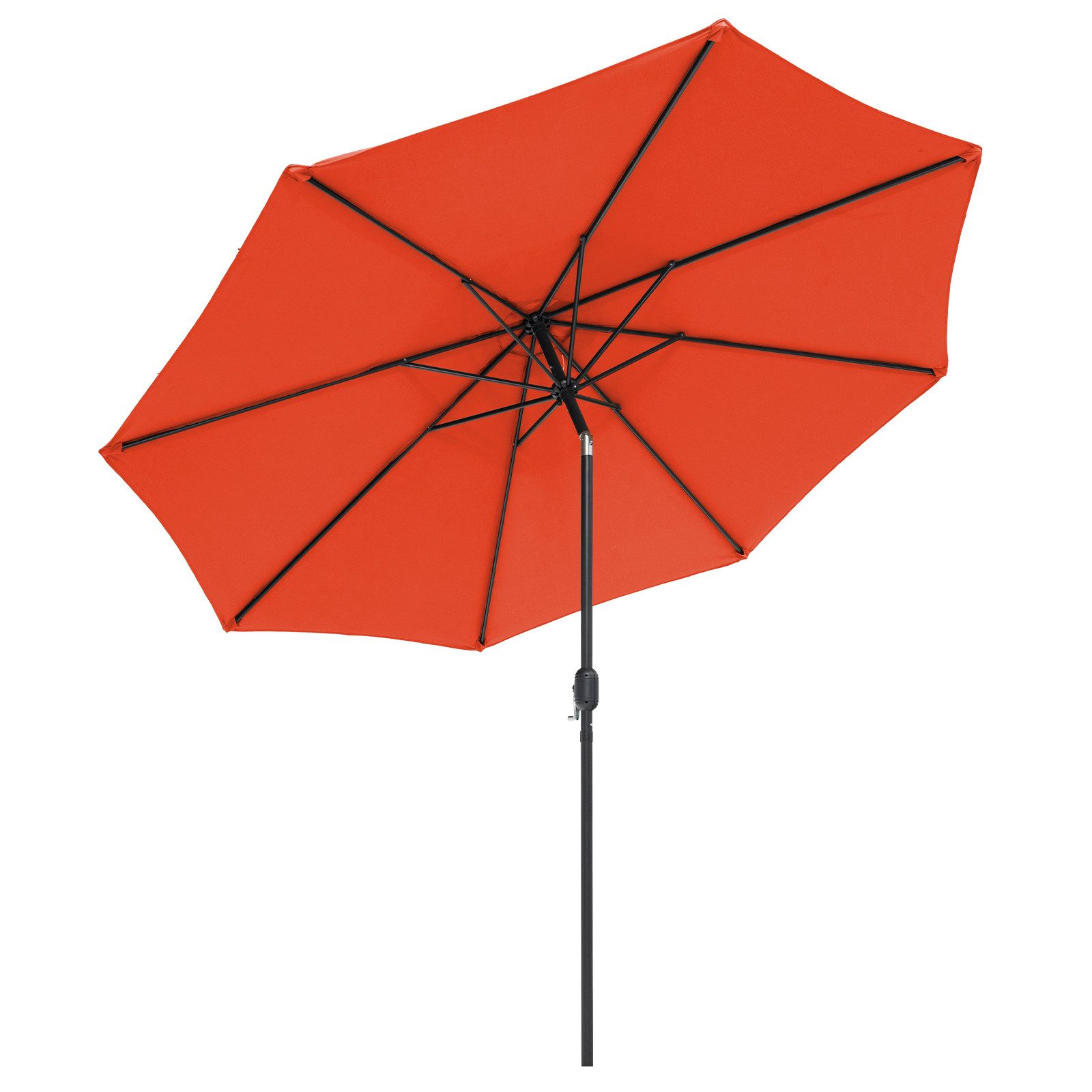 COSTWAY Sonnenschirm Gartenschirm, 30° neigbar, mit günstig online kaufen