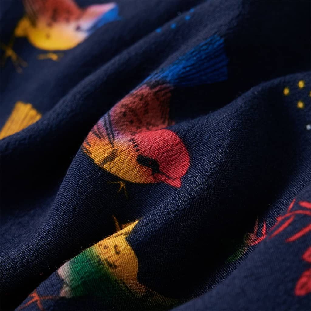 vidaXL Skaterrock Kinderrock Marineblau 140