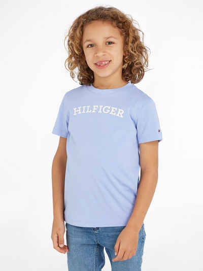 Tommy Hilfiger T-Shirt HILFIGER ARCHED TEE S/S mit Hilfiger Logo-Schriftzug