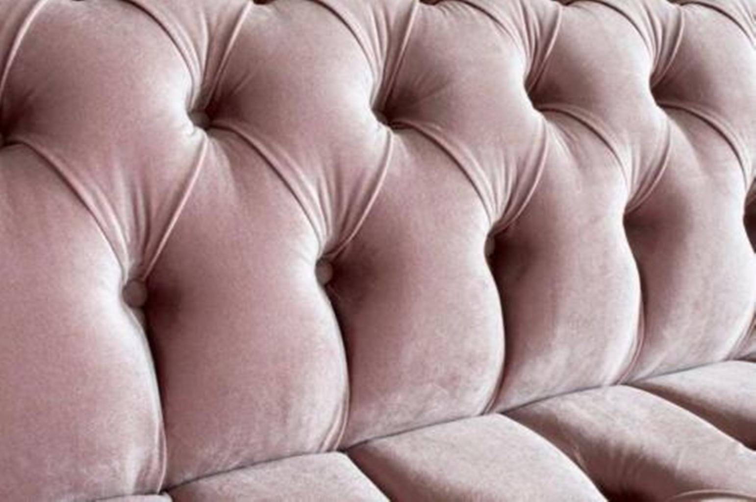 Luxus Design Polster JVmoebel Klassische 4 Sitzer Couch Sofa Chesterfield-Sofa,
