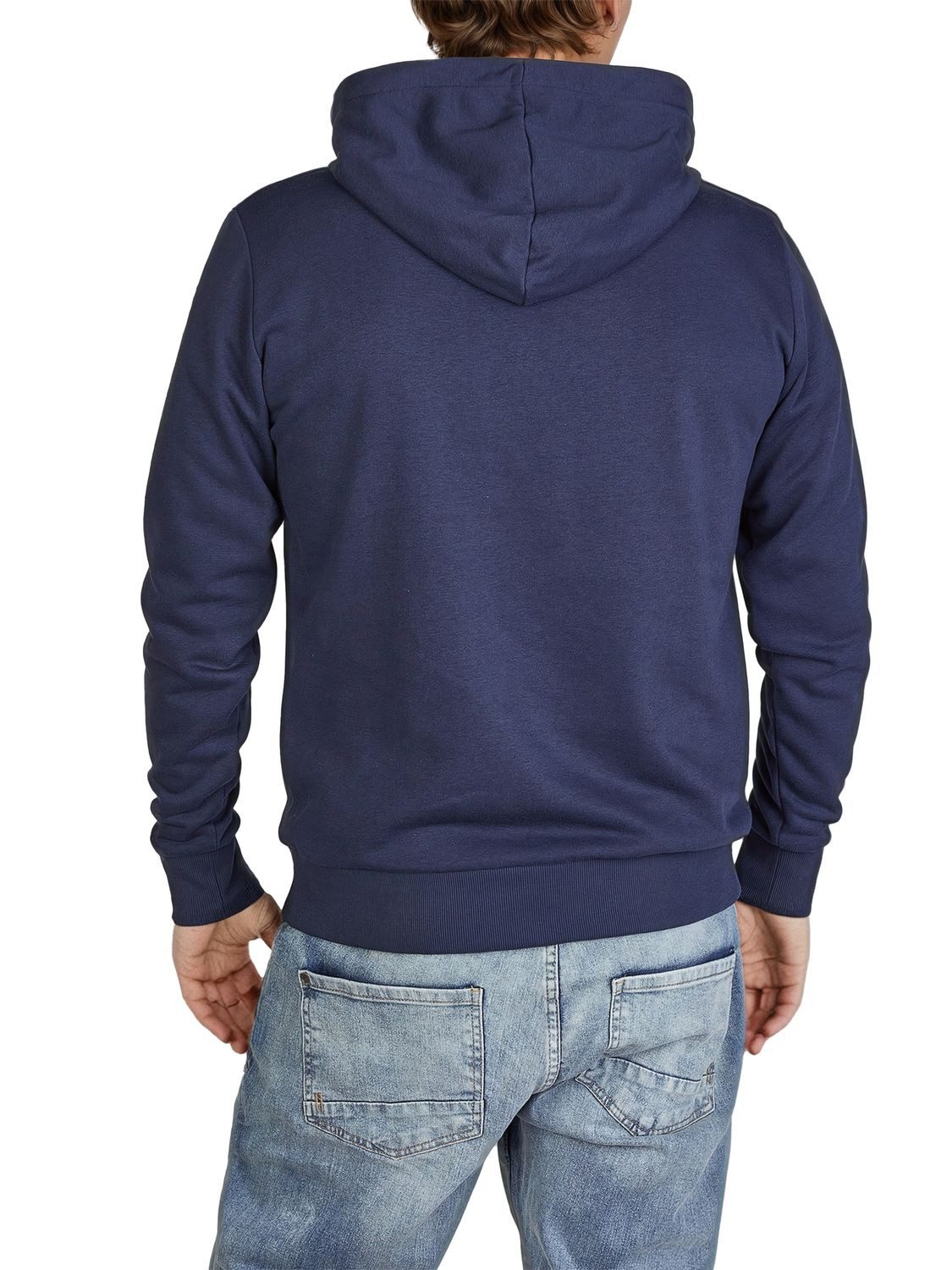 TOM TAILOR Kapuzenpullover Herren Printed Hoodie Regular Fit Streetwear Sweatshirt mit Kapuze