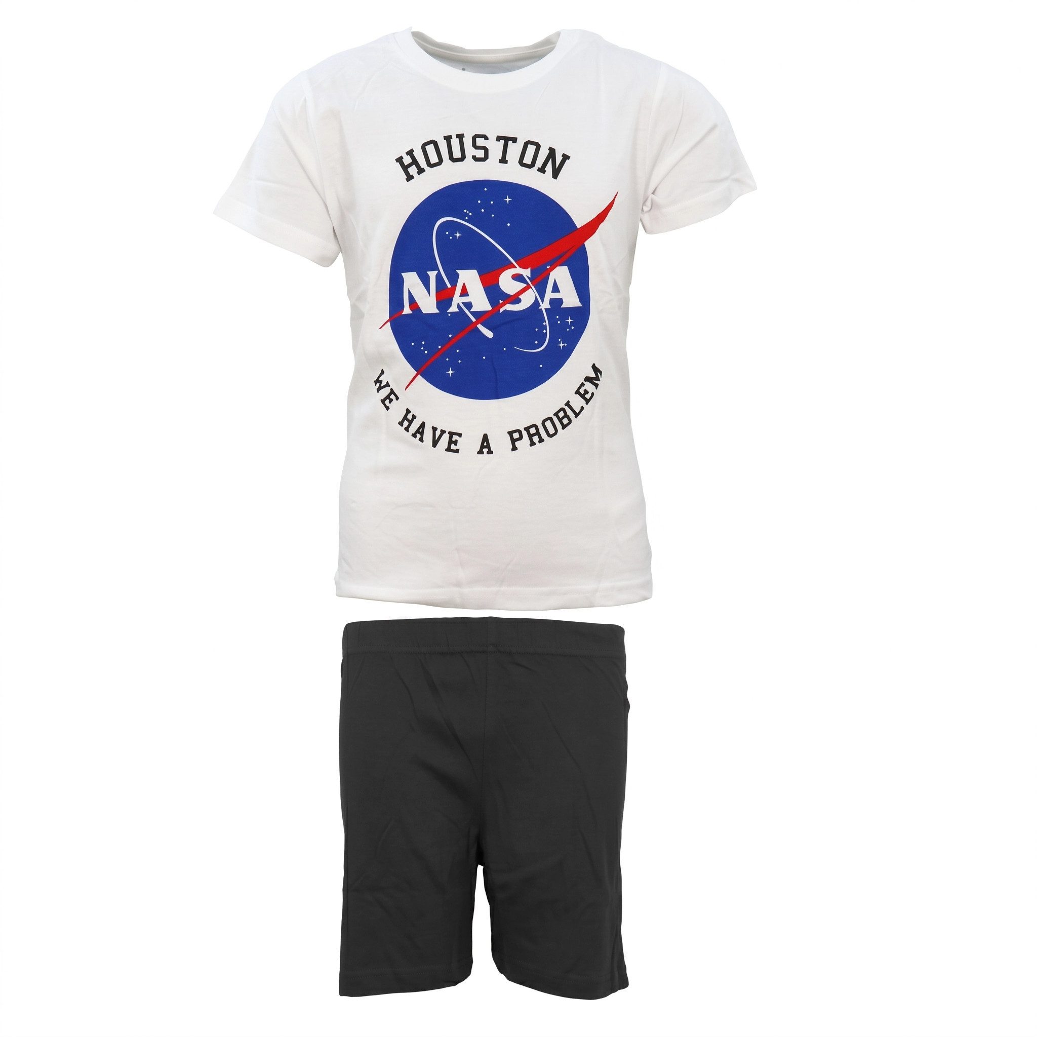 NASA Schlafanzug NASA Space Center Jugend Jungen kurzarm Pyjama (Packung) Gr. 134 bis 164