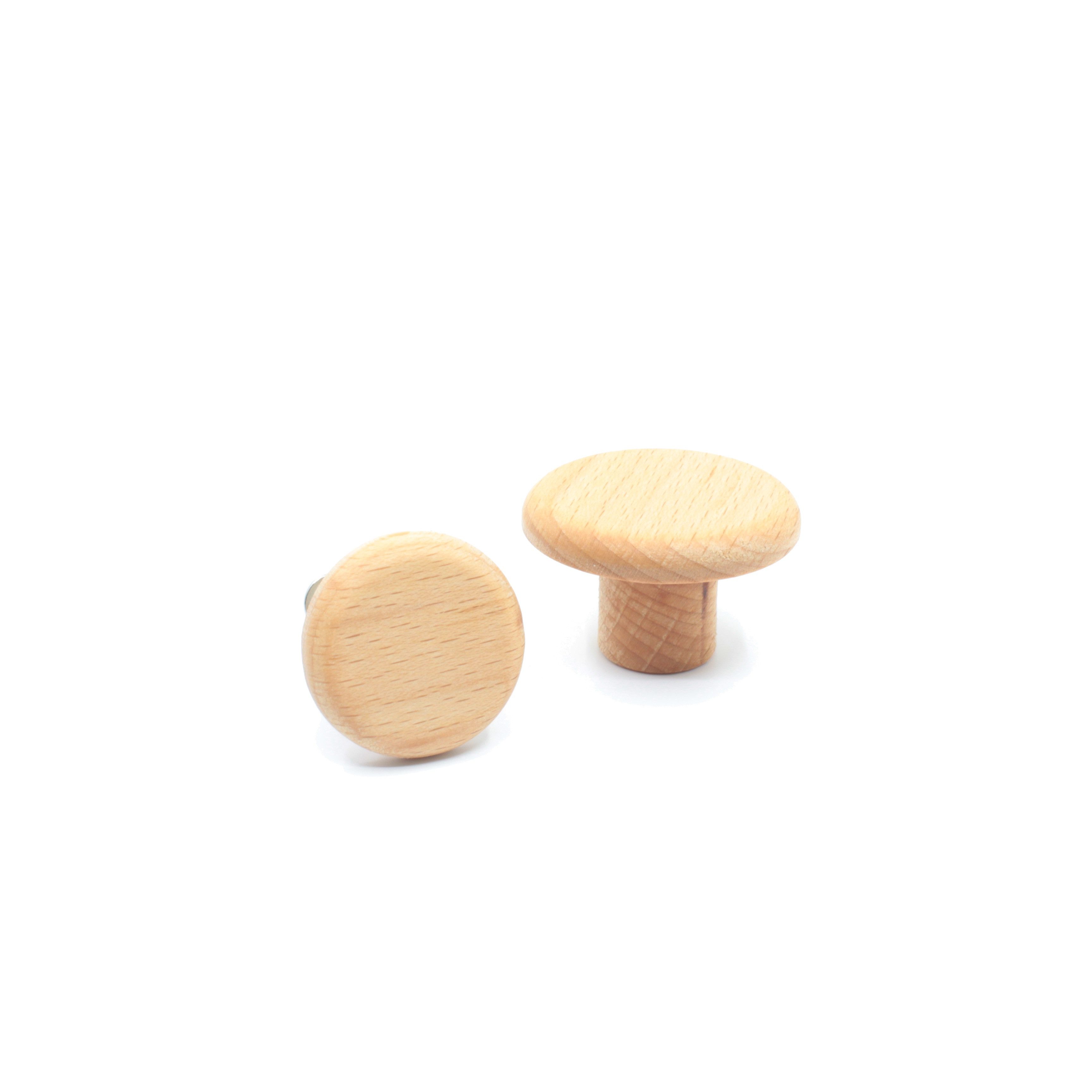 ekengriep Möbelgriff B103, Möbelgriff aus Buche für Küche, IKEA Schrank, Schubladen usw.