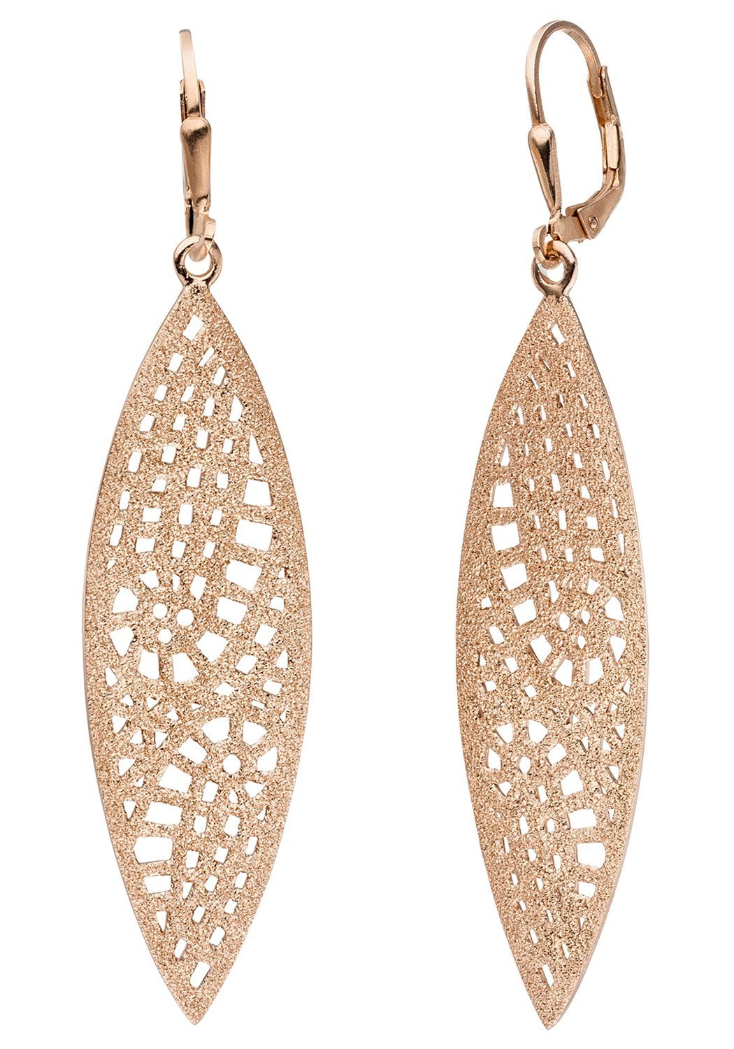 JOBO Paar Ohrhänger, 925 Silber roségold vergoldet günstig online kaufen