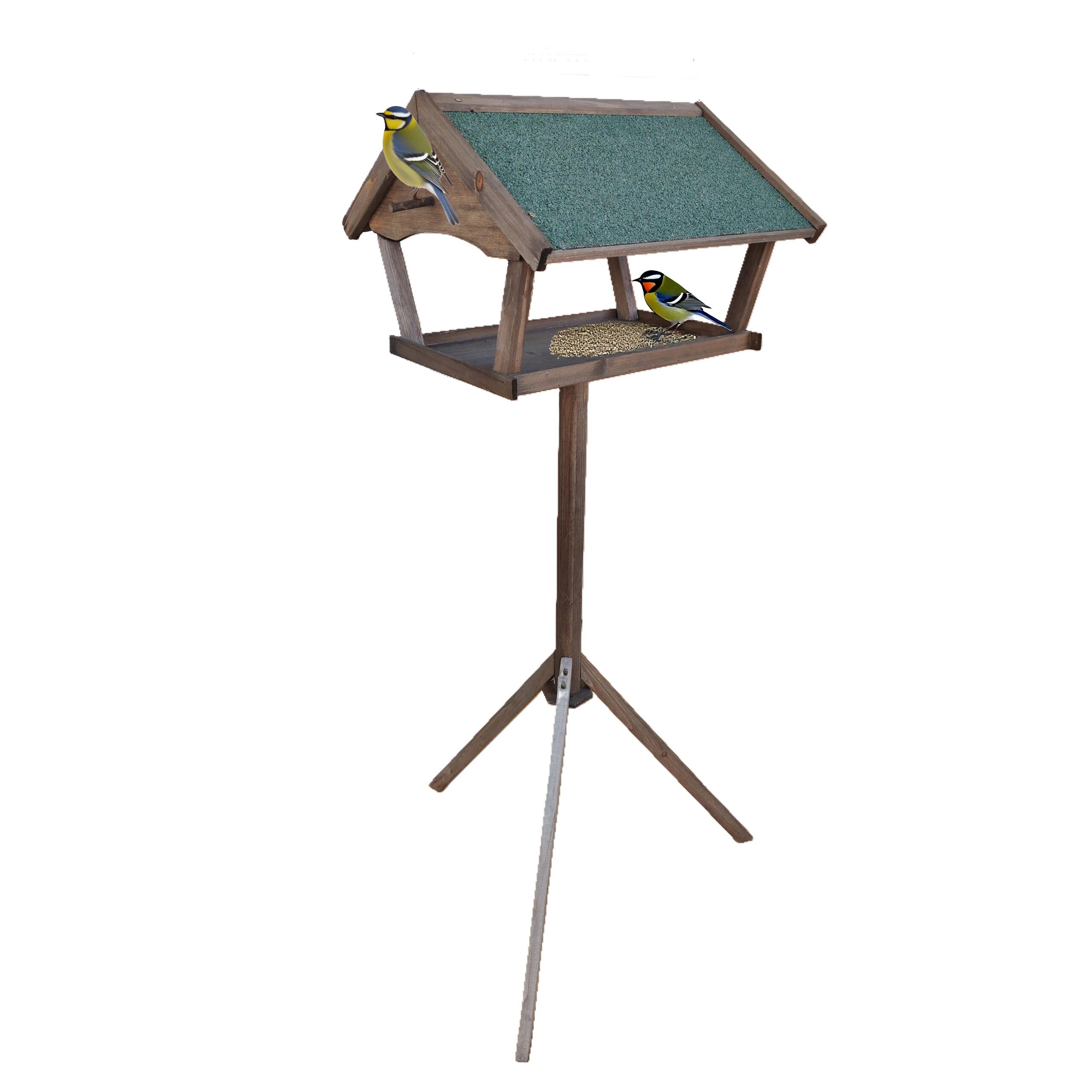 relaxdays Vogelhaus XXL Vogelfutterhaus mit Ständer, günstig online kaufen