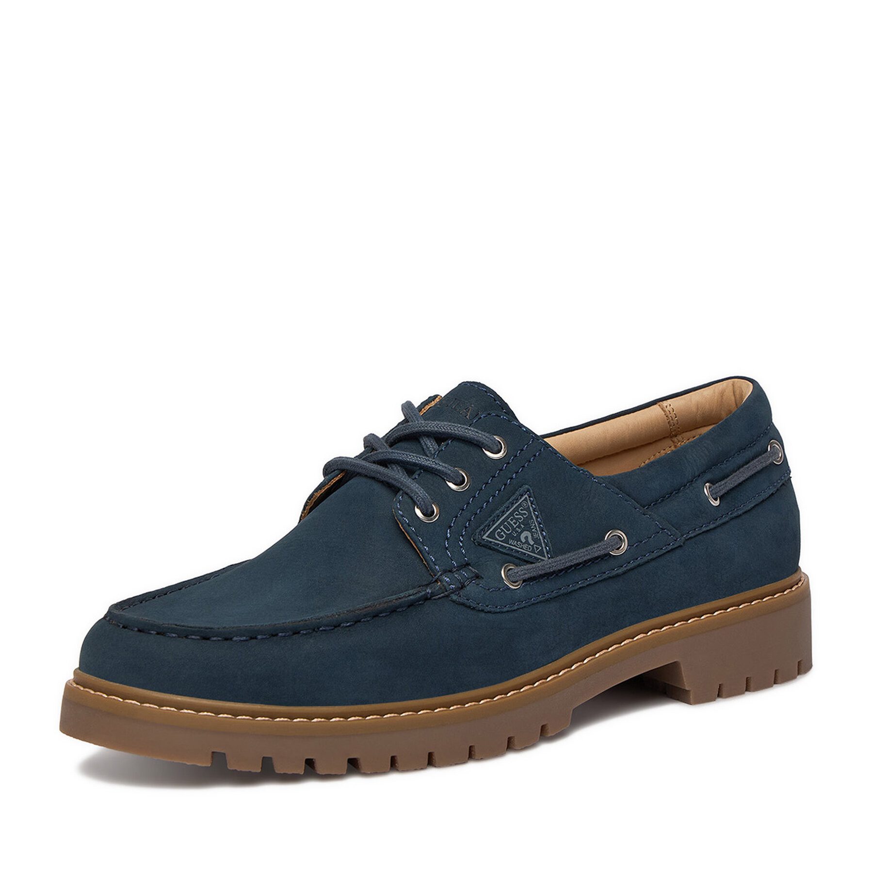 GUESS JEANS Guess Jeans Herren-Sneaker, marineblau, niedrig Stiefel