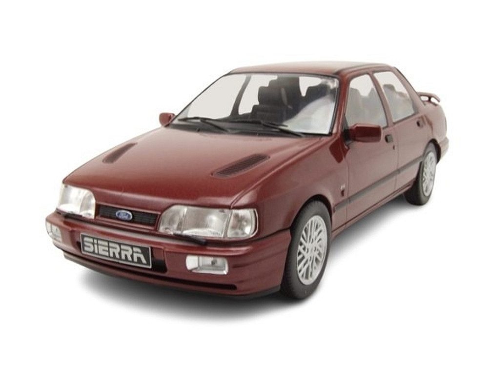MCG Modellauto Ford Sierra Cosworth 4x4 1990 dunkelrot metallic, Maßstab 1:18