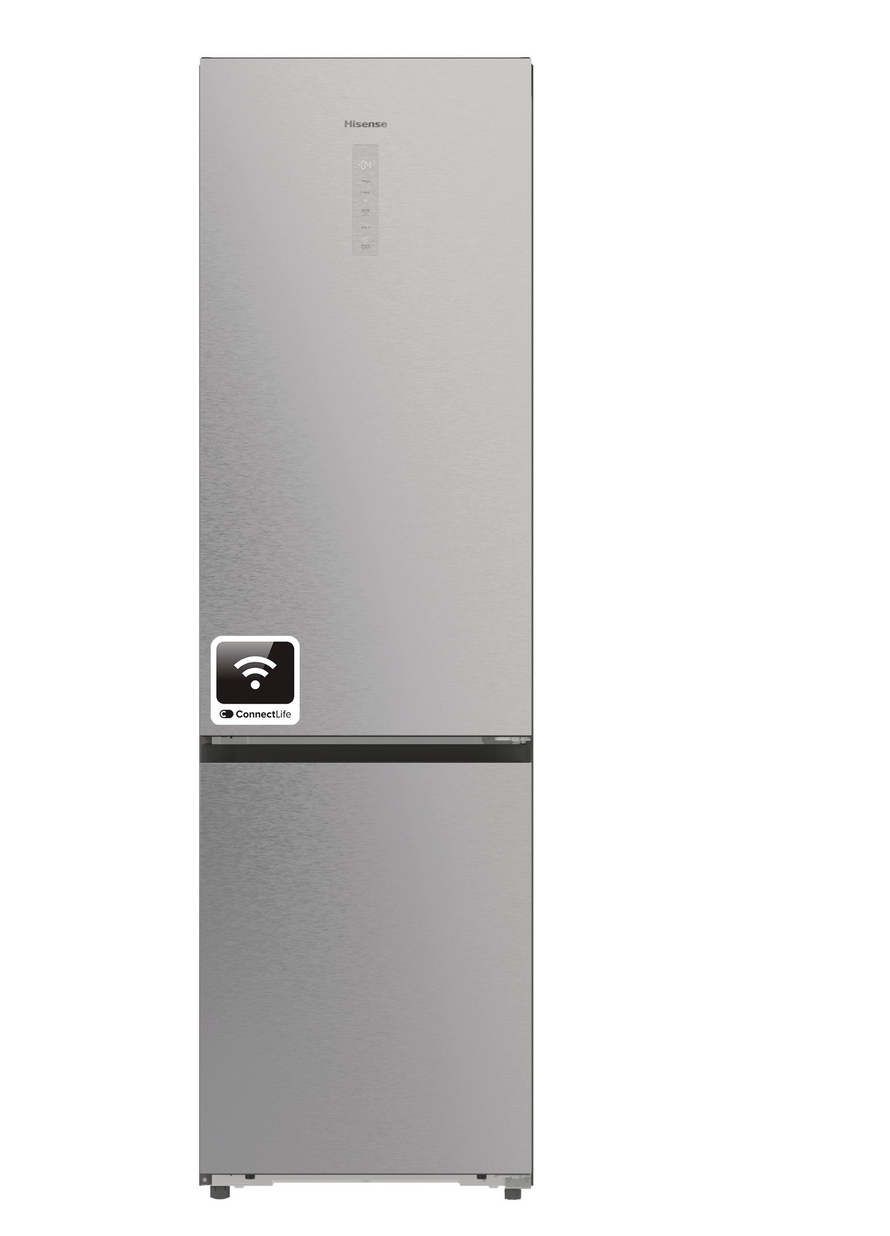 Hisense Kühl-/Gefrierkombination RB5P410SACC, 203 cm hoch, 59,5 cm breit, BigVolume - 413 Liter Volumen