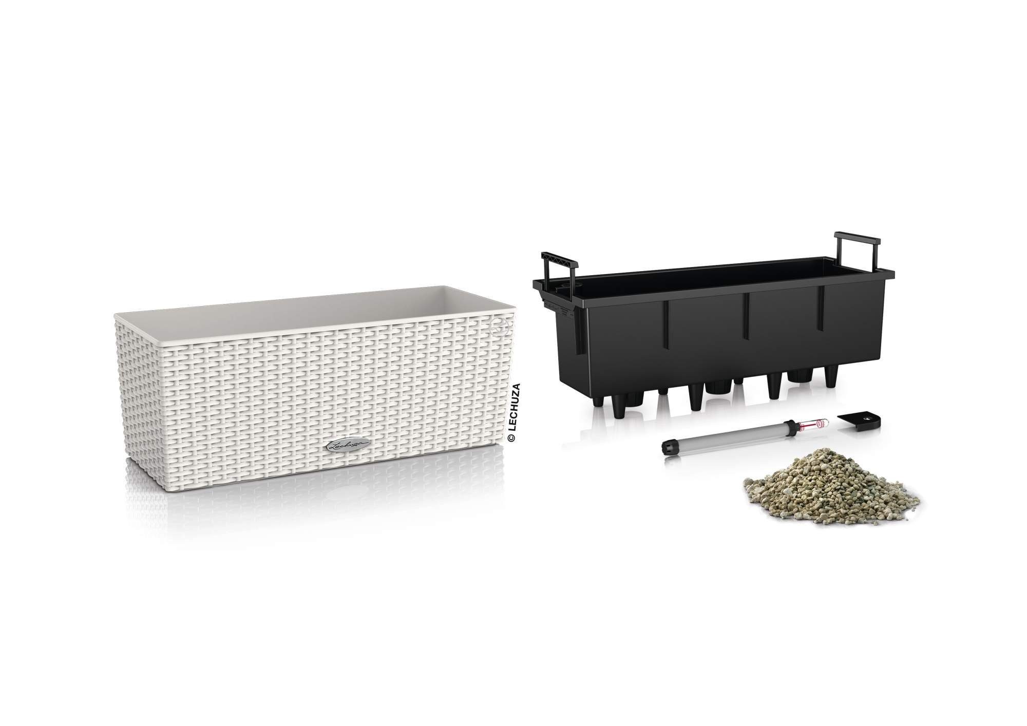 Lechuza® Balkonkasten Balconera Cottage 50 lichtgrau günstig online kaufen