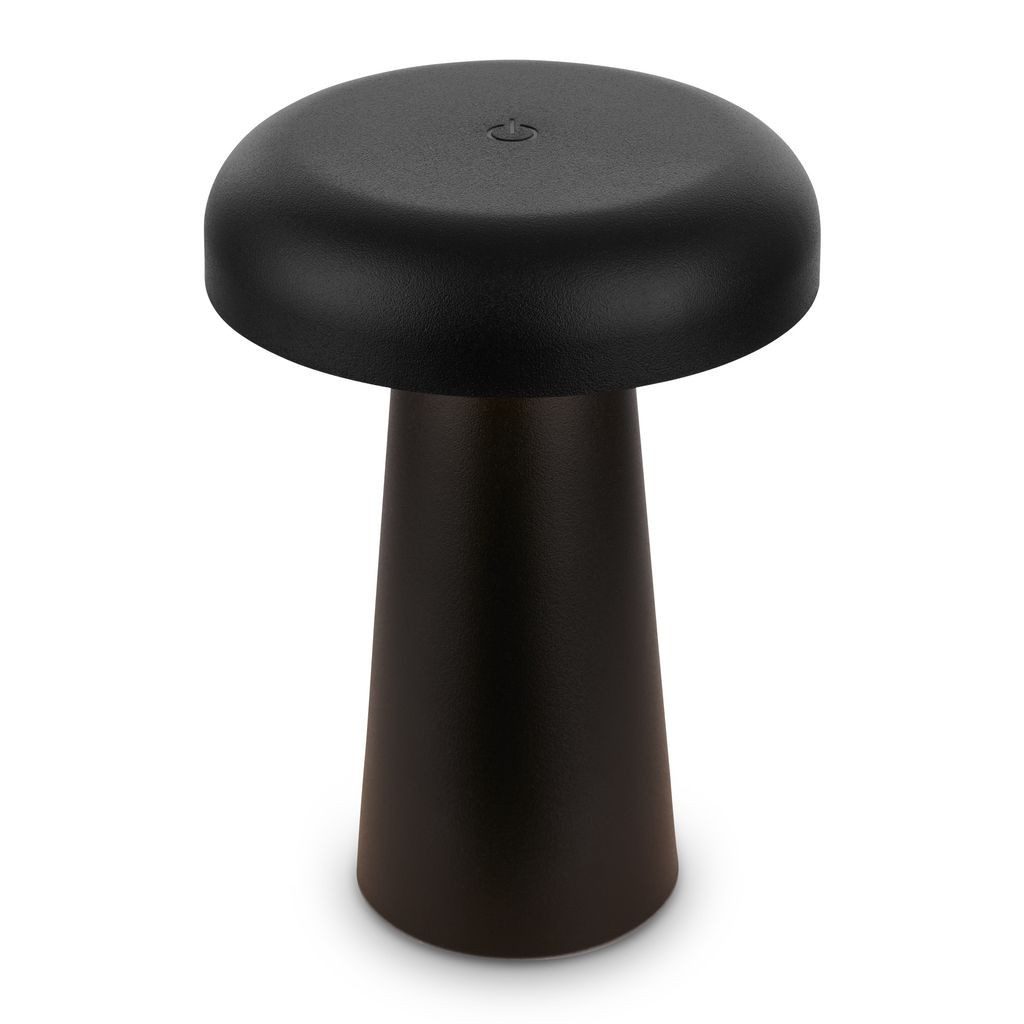 Briloner Leuchten Tischleuchte, LED wechselbar, 3000K - Warmweiß, 12x17 cm, Akku tauschbar, Indoor/Outdoor, Wohnzimmer, Flur, Balkon