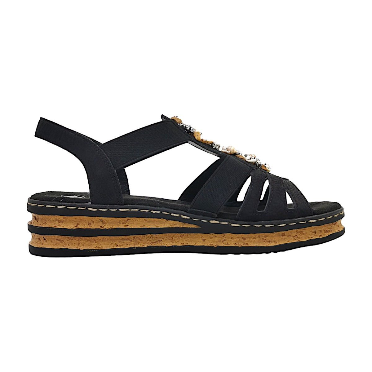 Rieker Sandalette Plateausandale günstig online kaufen