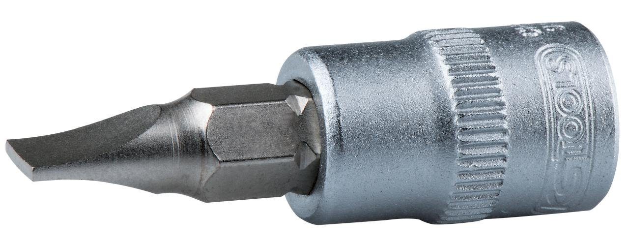 Bohrer- und Bitset 3/8" Bit-Stecknuss Schlitz, 6mm