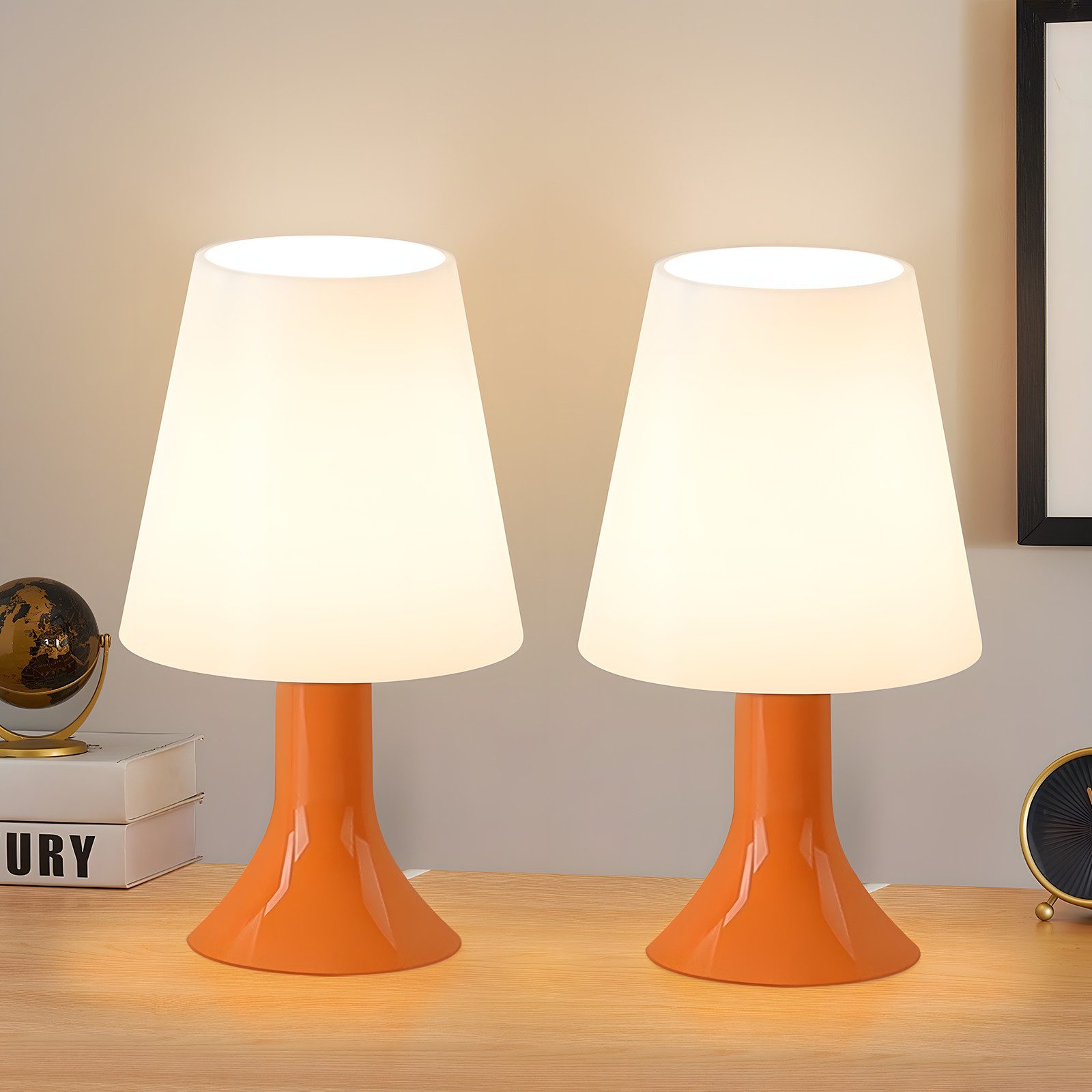 Nettlife Nachttischlampe 2er Set Tischlampe schlafzimmer günstig online kaufen