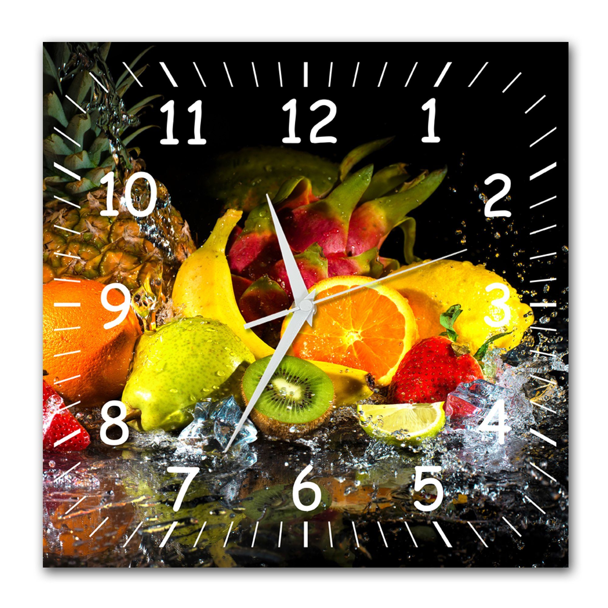 Bilder-Manufaktur Wanduhr BM-9305-1 (BM, Funkuhr oder Quarzuhr, kein Ticken günstig online kaufen