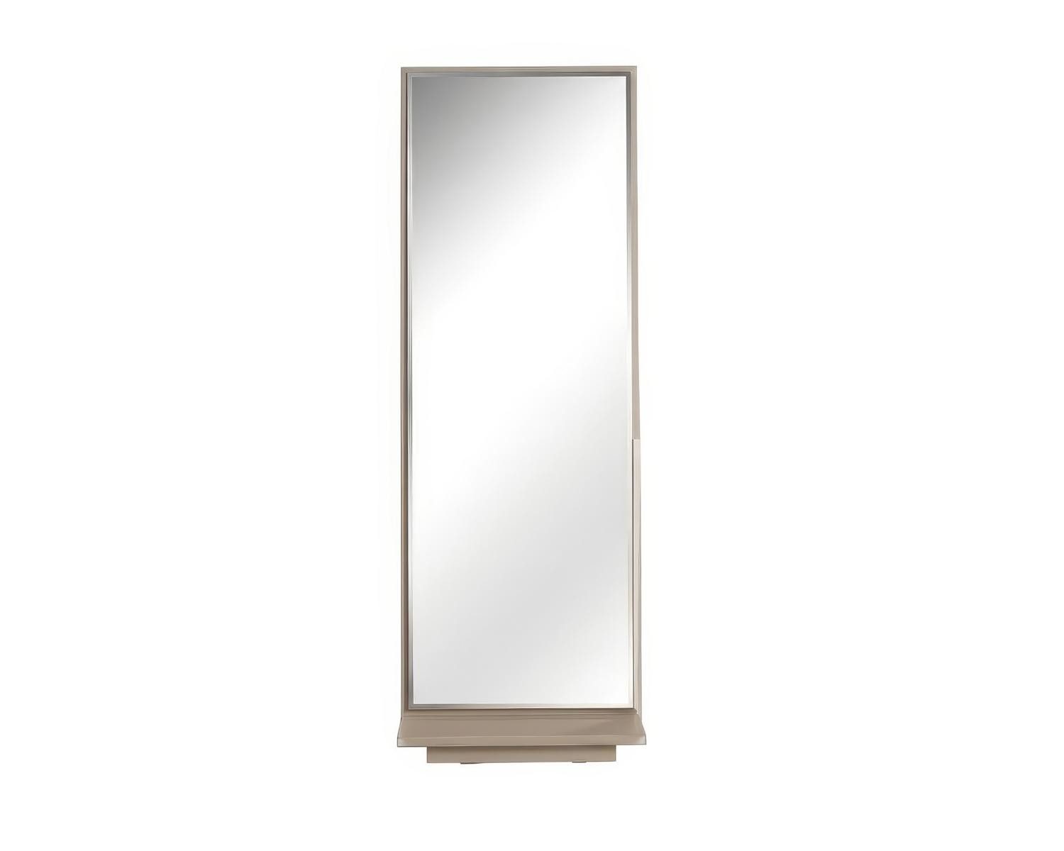 JVmoebel Standspiegel Standspiegel Ganzkoerperspiegel Modern Beige Edel Luxus Flur Ankleide, Made in Europa
