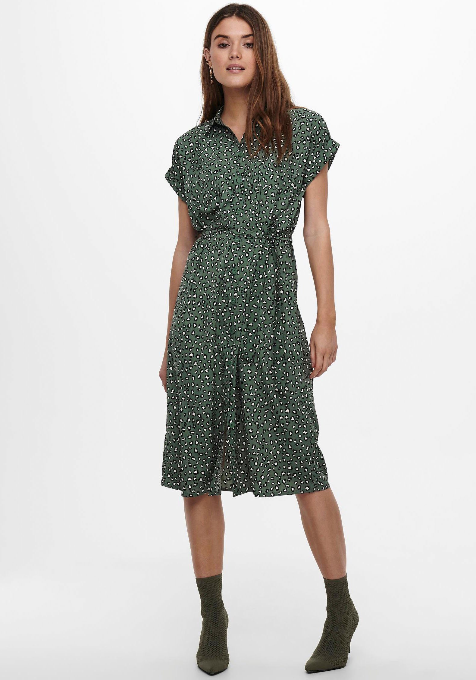 ONLY Hemdblusenkleid ONLHANNOVER S/S SHIRT DRESS NOOS WVN Sommerkleid