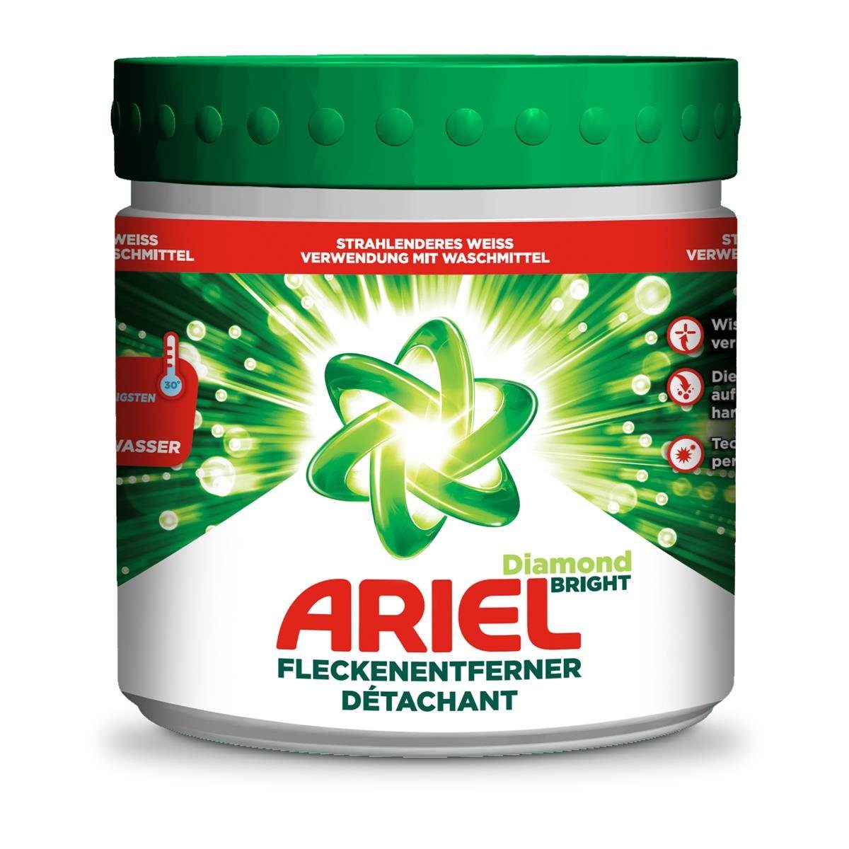 ARIEL Ariel Fleckenentferner 500g - Löst Flecken auch im kalten Wasser (1er Fleckentferner