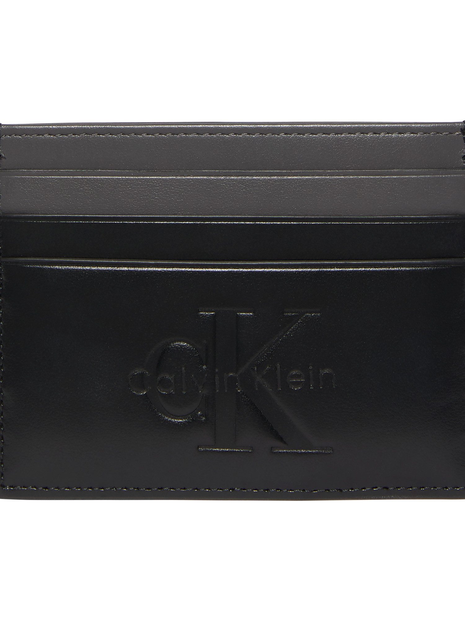 Calvin Klein Kartenetui BOLD CARD CASE, Visitenkarten, Etui mit CK-Logo