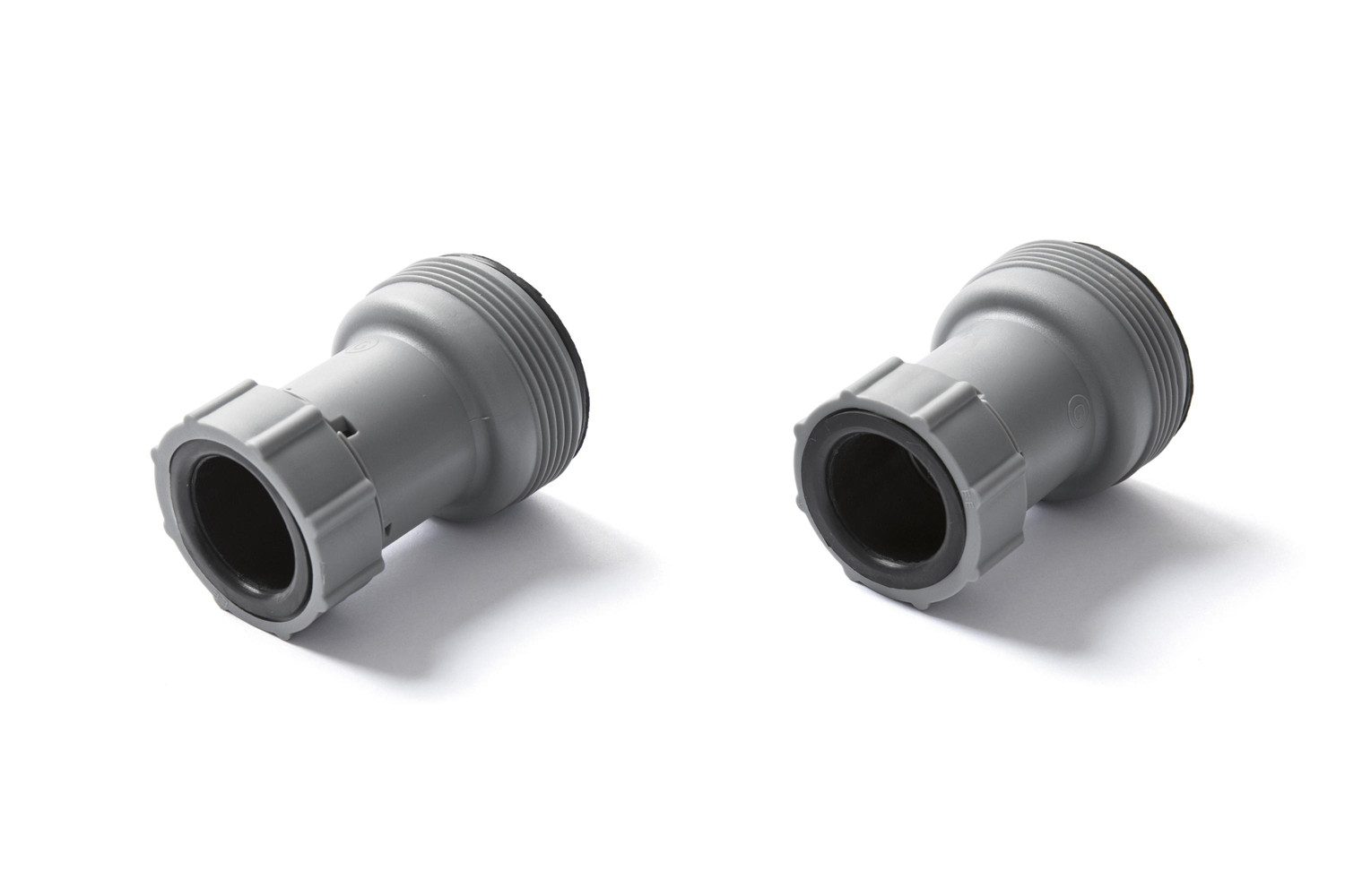 Bestway Schlauchadapter 38 mm - 32 mm, (Set, Übergang von 38 mm auf 32 mm Anschlüsse), für Betrieb leistungsstarker Filteranlagen an kleineren Pools