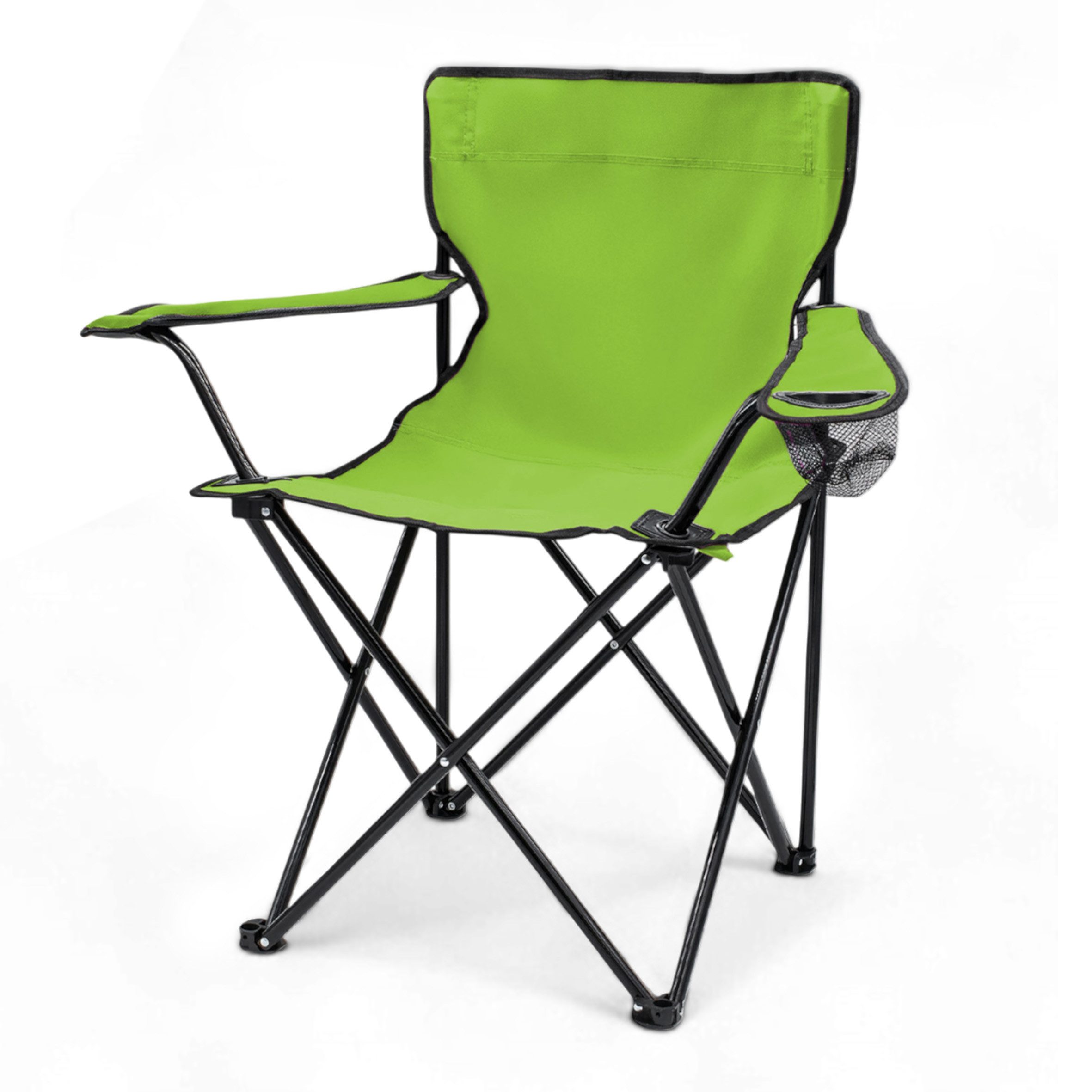 Spetebo Campingstuhl Campingstuhl mit Getränkehalter - günstig online kaufen