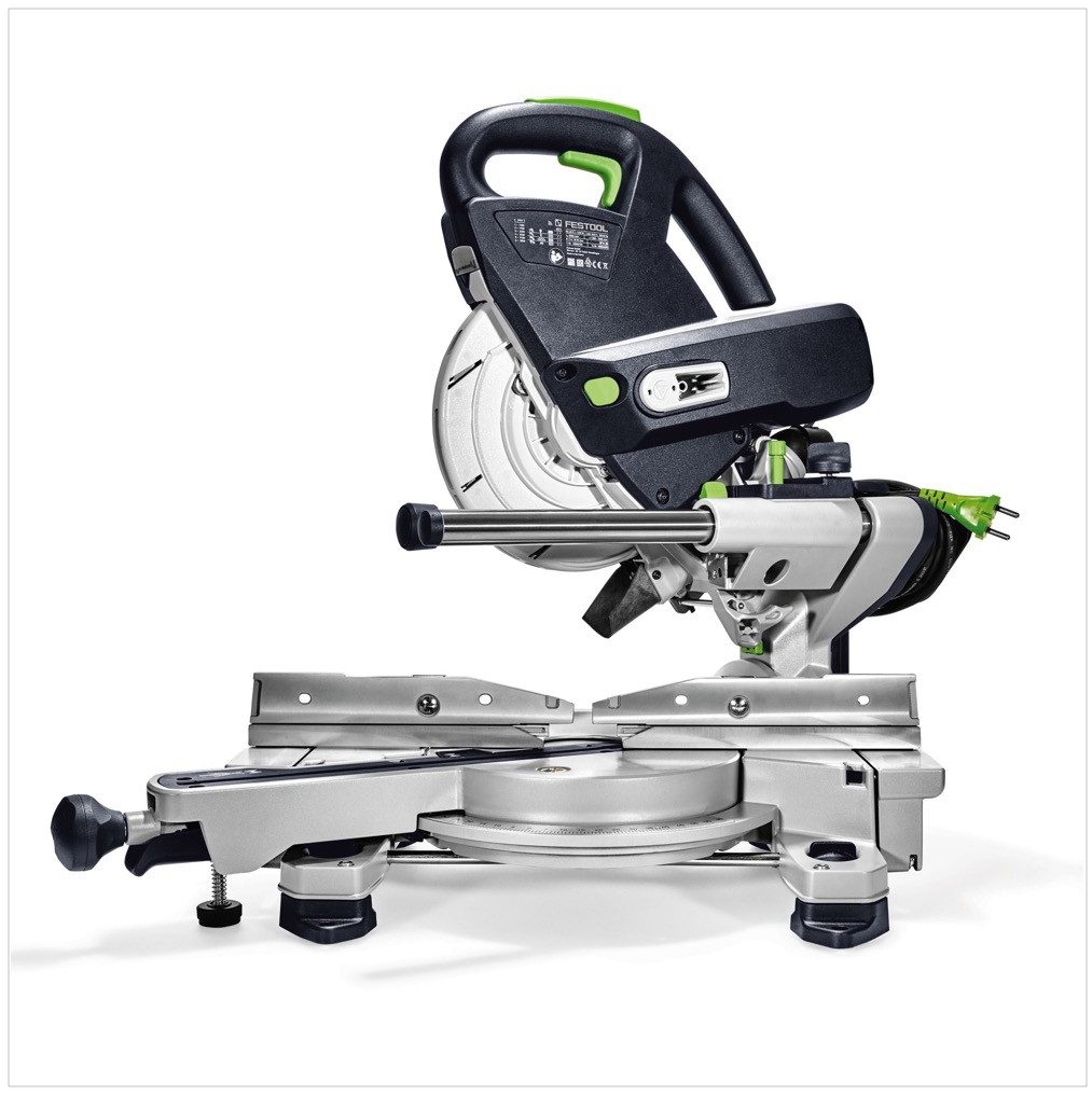FESTOOL Kompakt-Handkreissäge KS 60 E-Set KAPEX Kapp Zugsäge 1200W 216mm + Sägeblatt HW (561728)